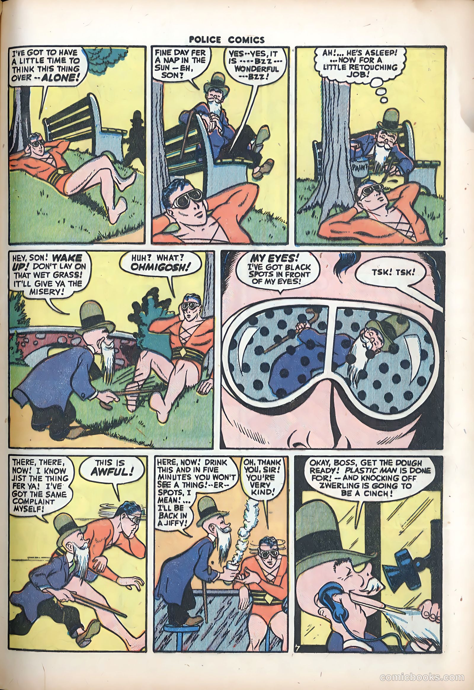 Police Comics #38 — page 9 of 60