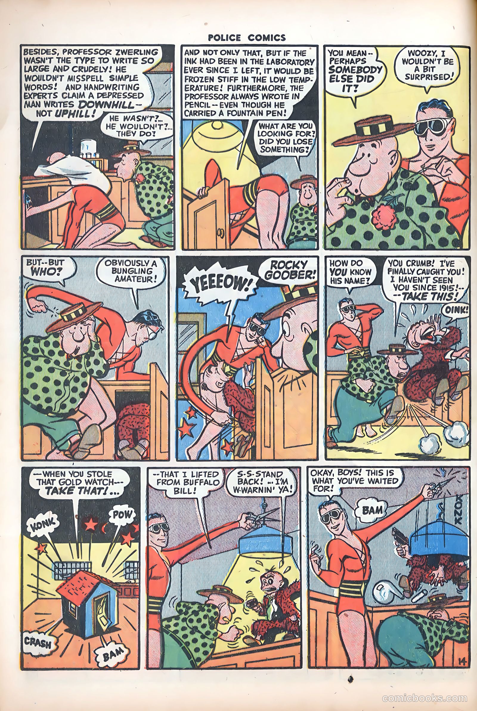 Police Comics #38 — page 16 of 60