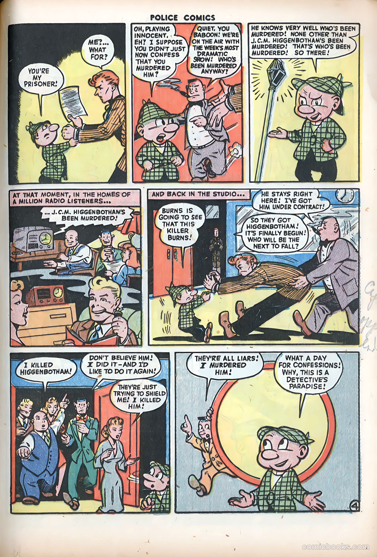 Police Comics #38 — page 21 of 60