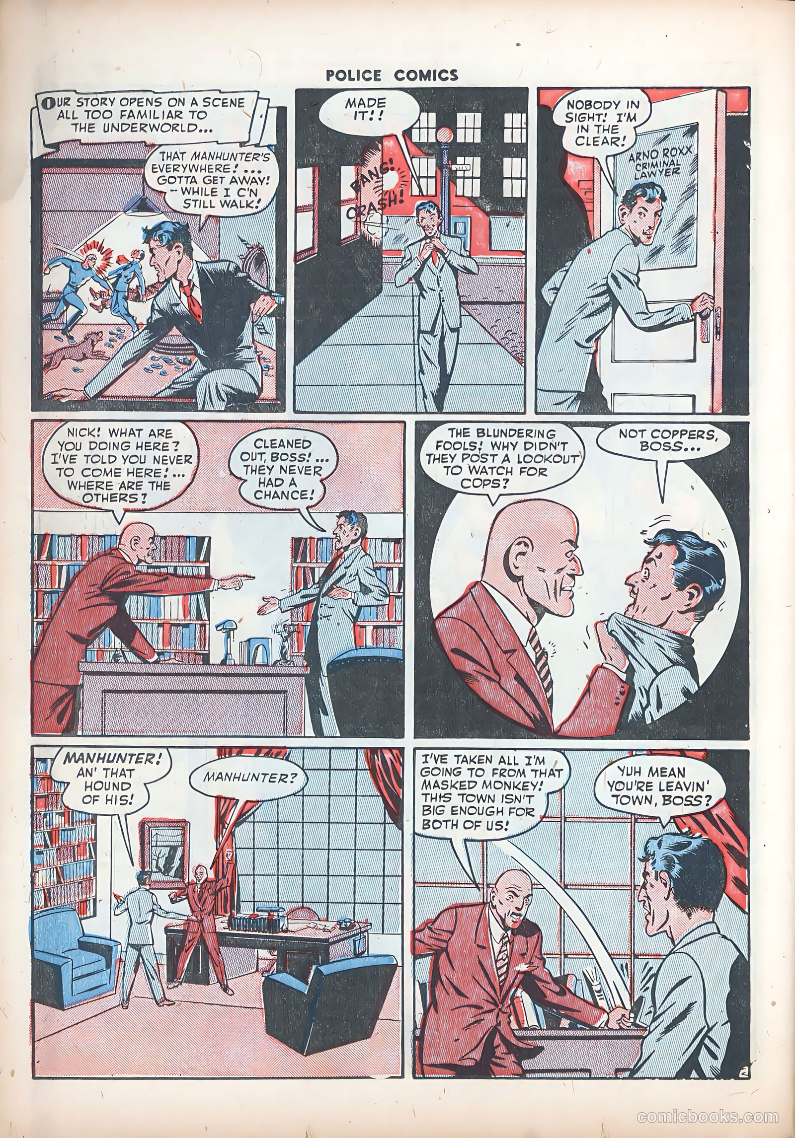 Police Comics #38 — page 38 of 60