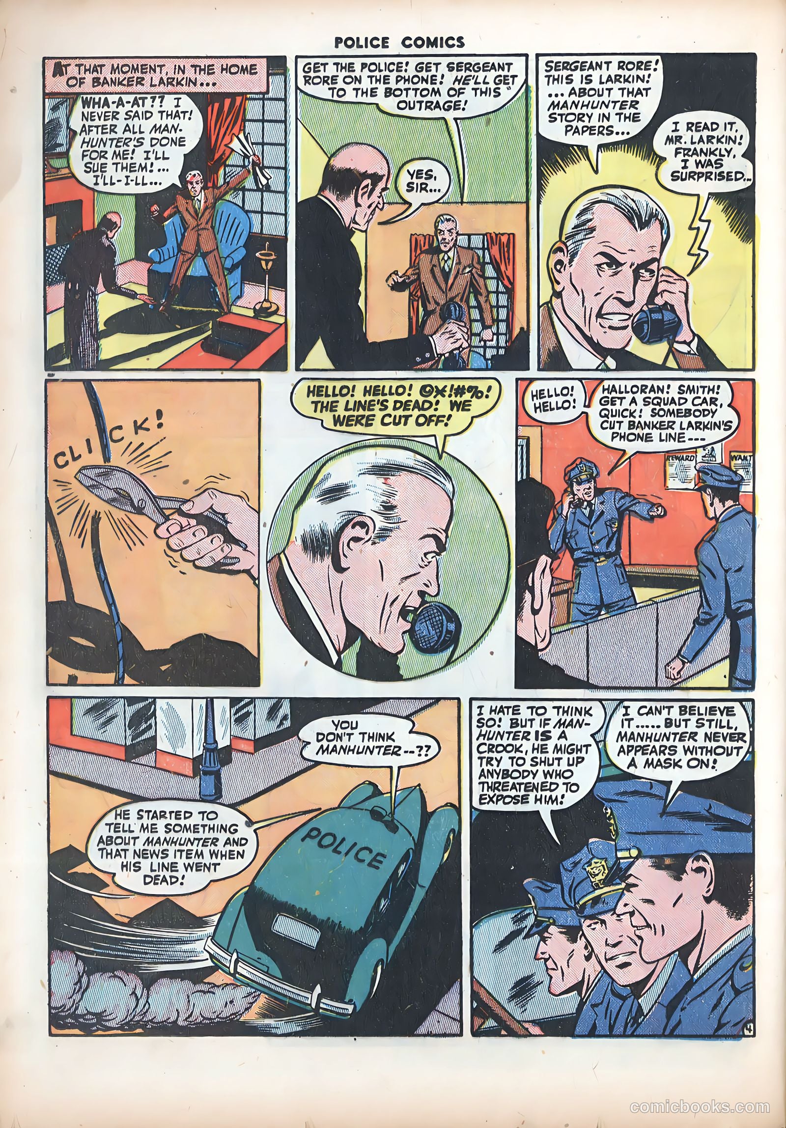 Police Comics #38 — page 40 of 60