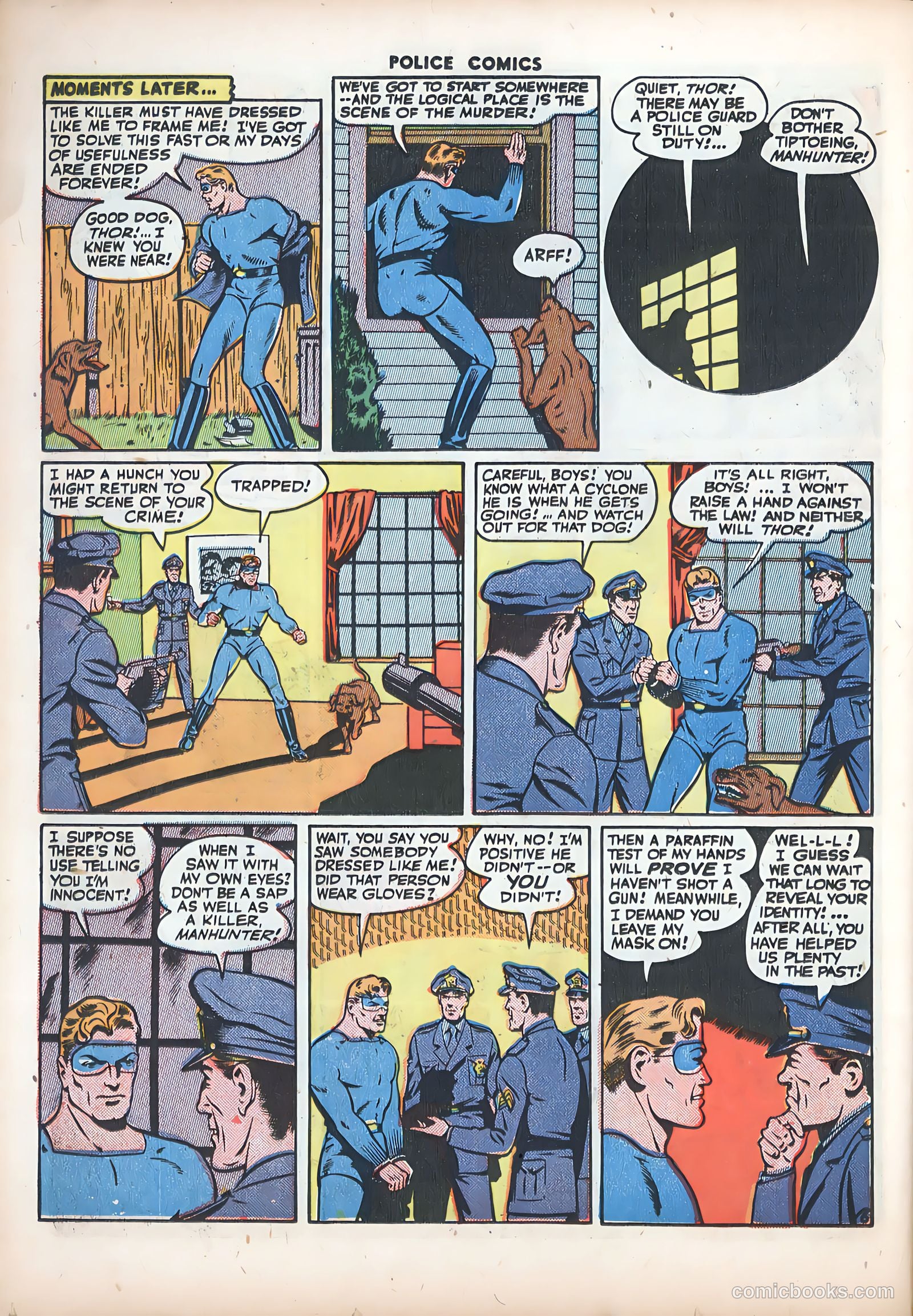 Police Comics #38 — page 42 of 60