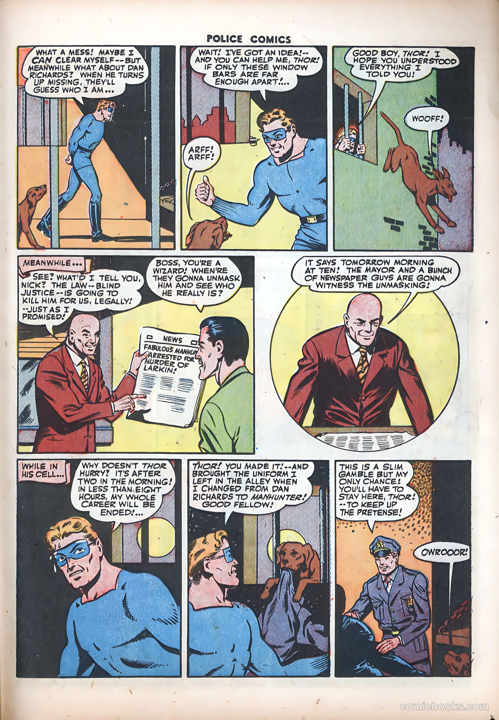 Police Comics #38 — page 43 of 60