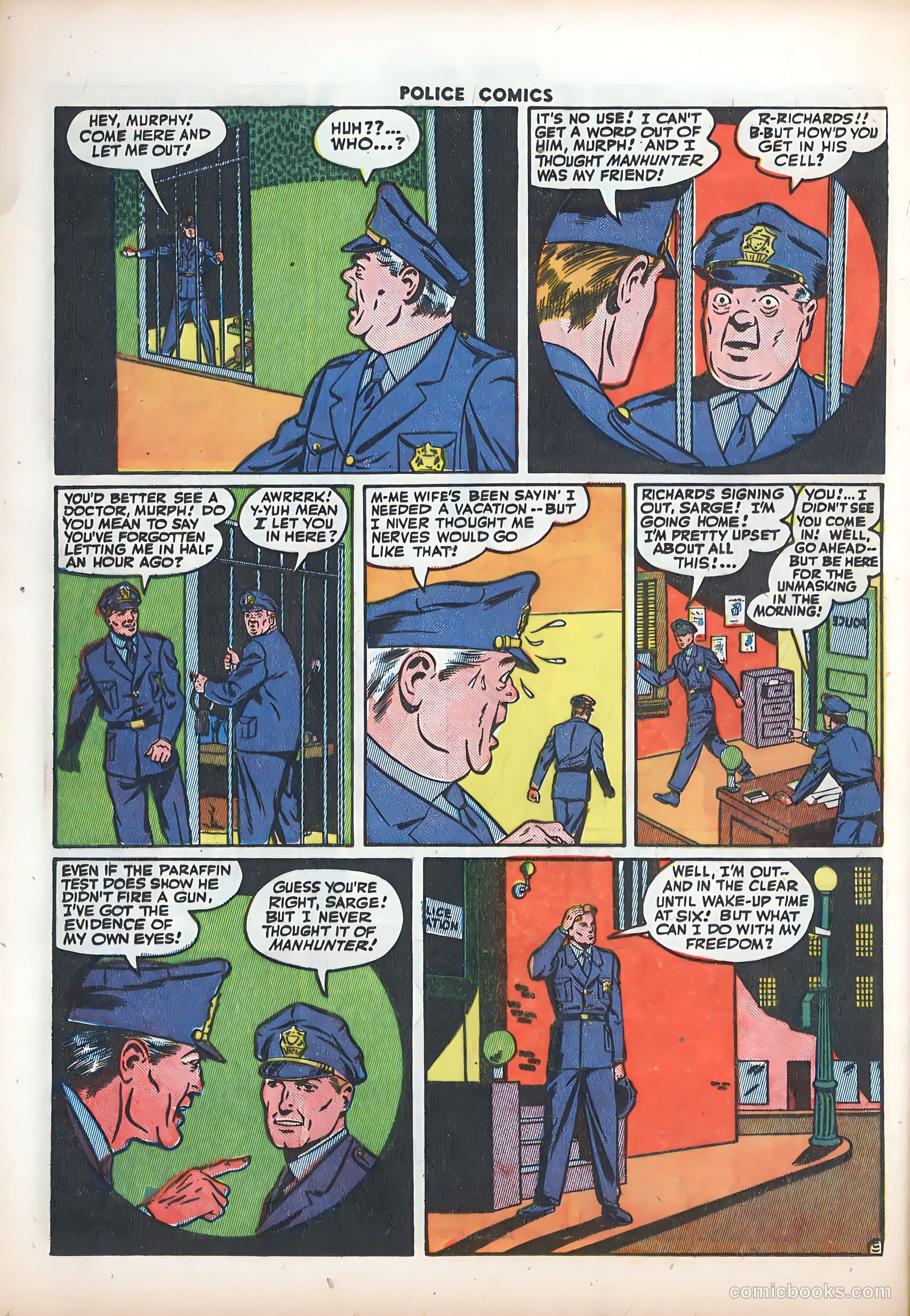 Police Comics #38 — page 44 of 60