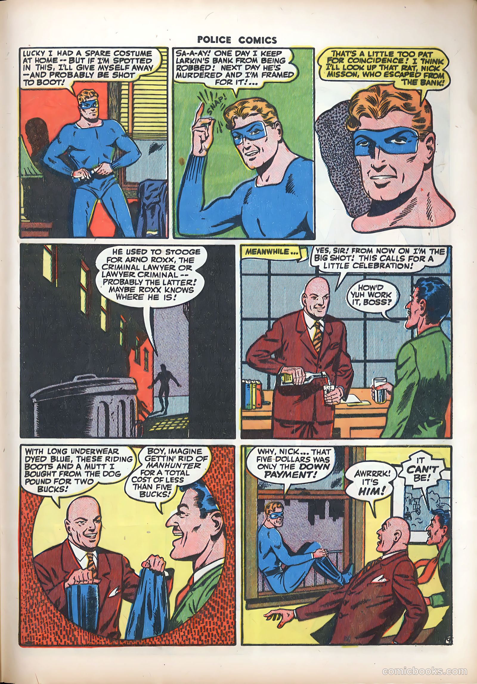 Police Comics #38 — page 45 of 60