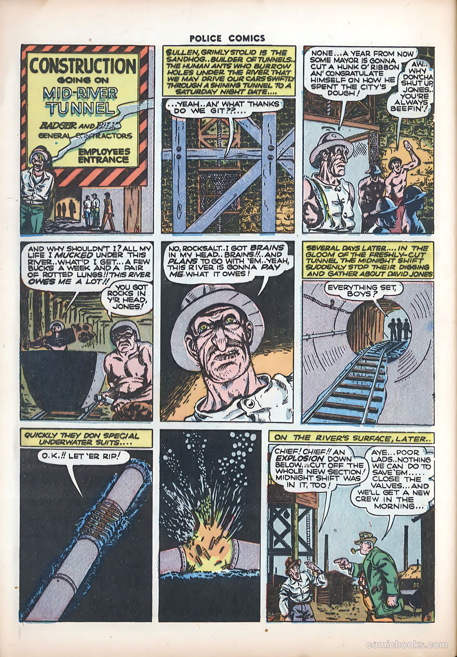 Police Comics #38 — page 52 of 60