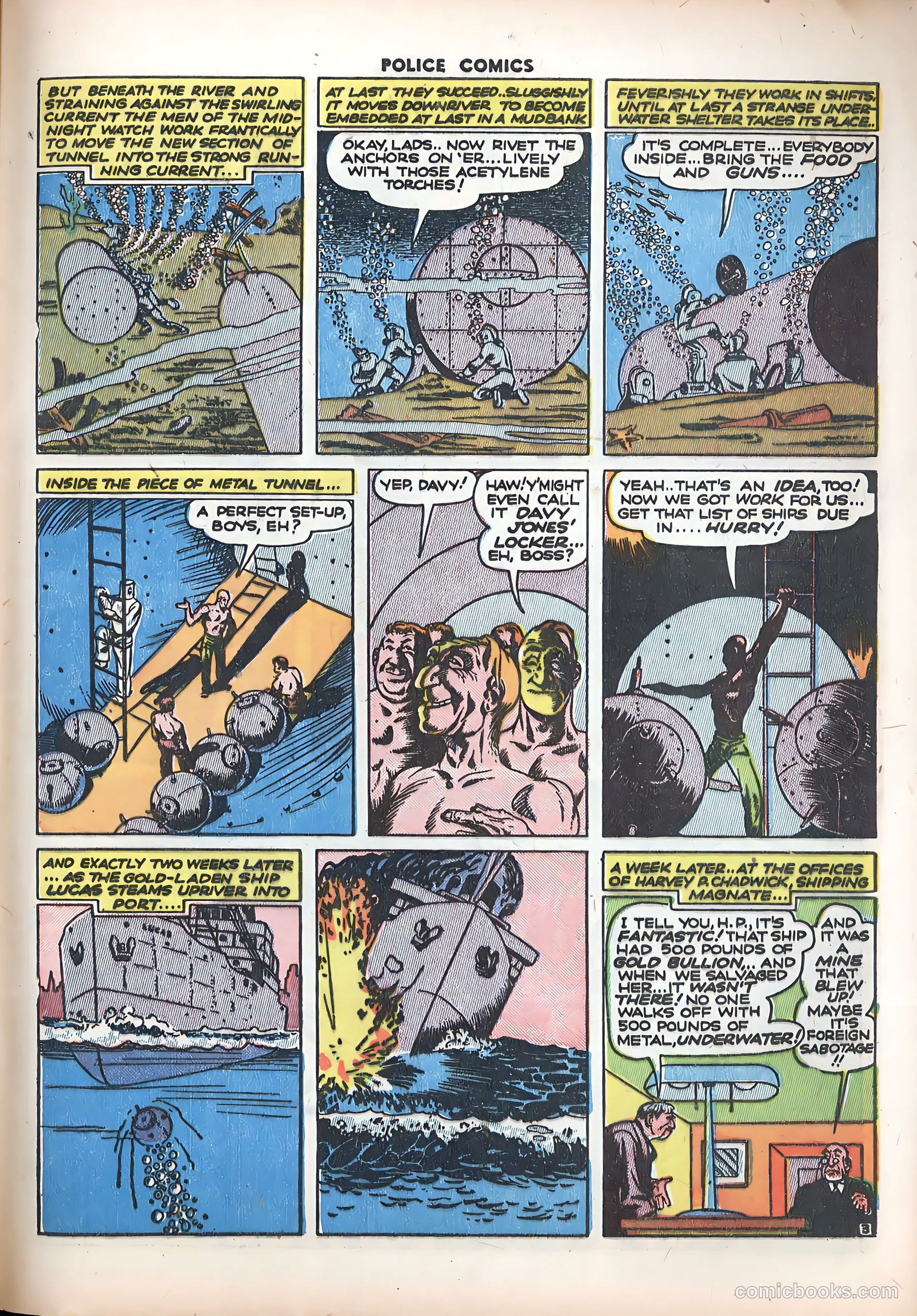 Police Comics #38 — page 53 of 60