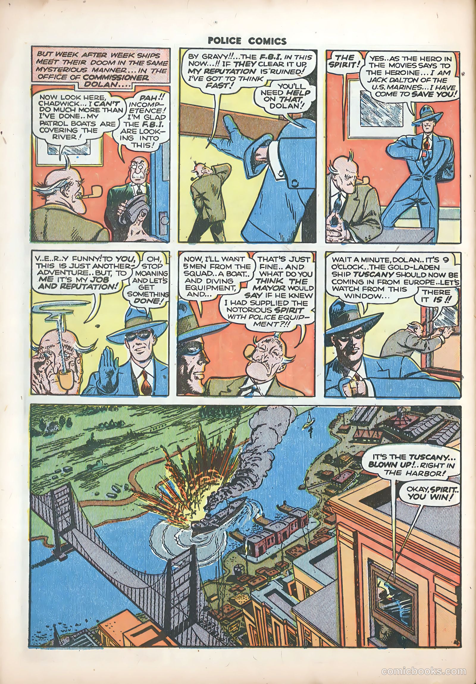 Police Comics #38 — page 54 of 60