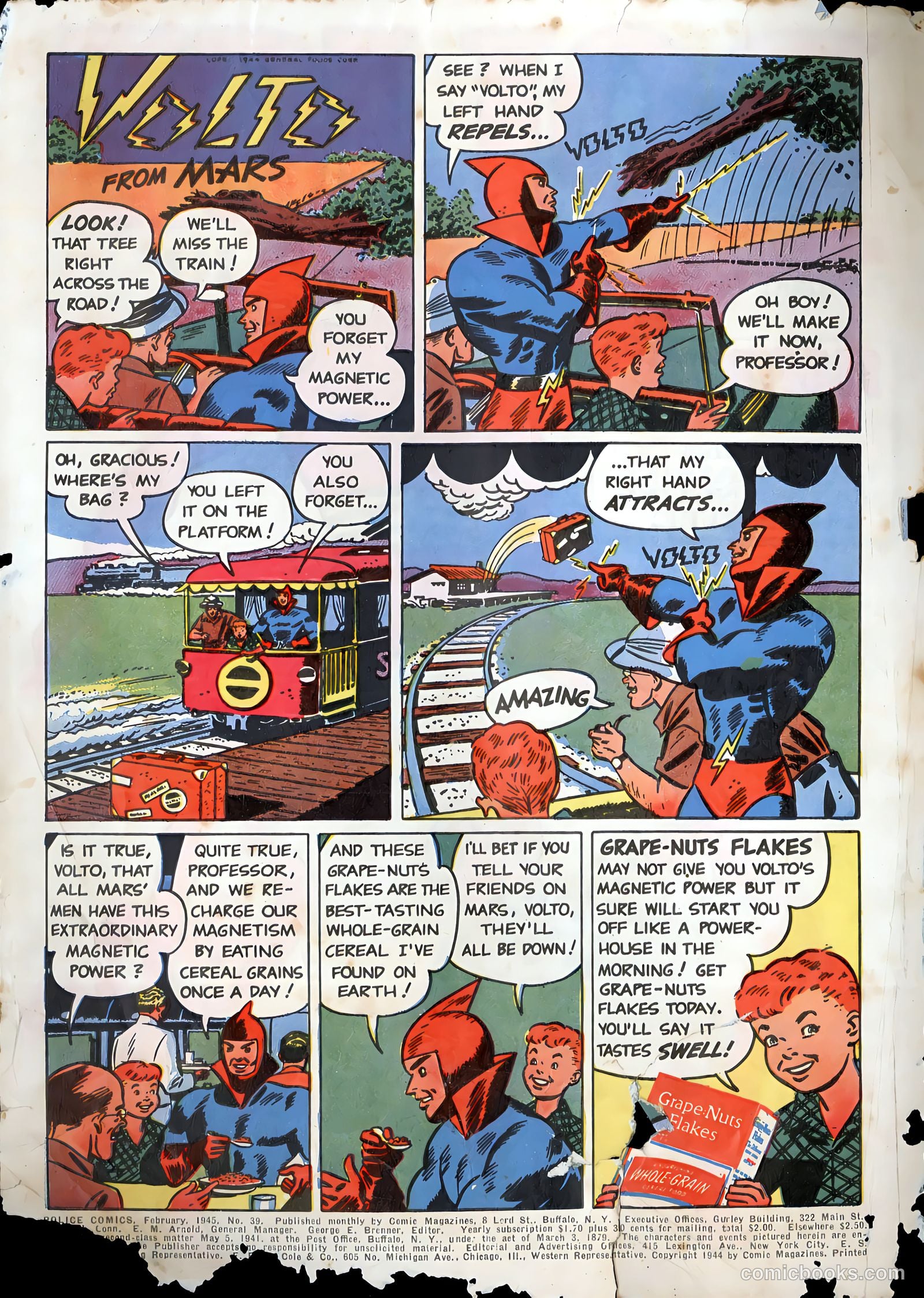 Police Comics #39 — page 3 of 63