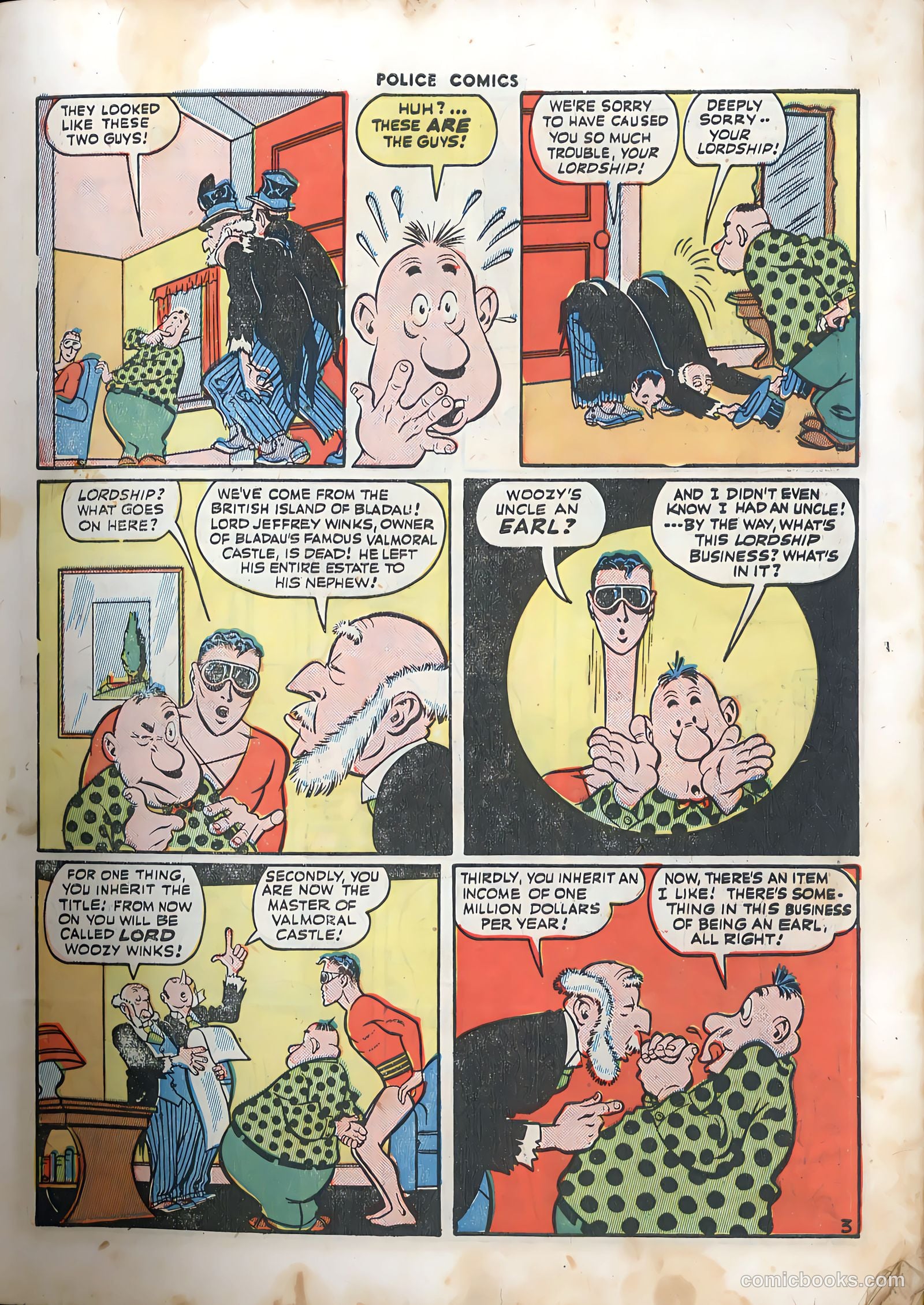 Police Comics #39 — page 6 of 63