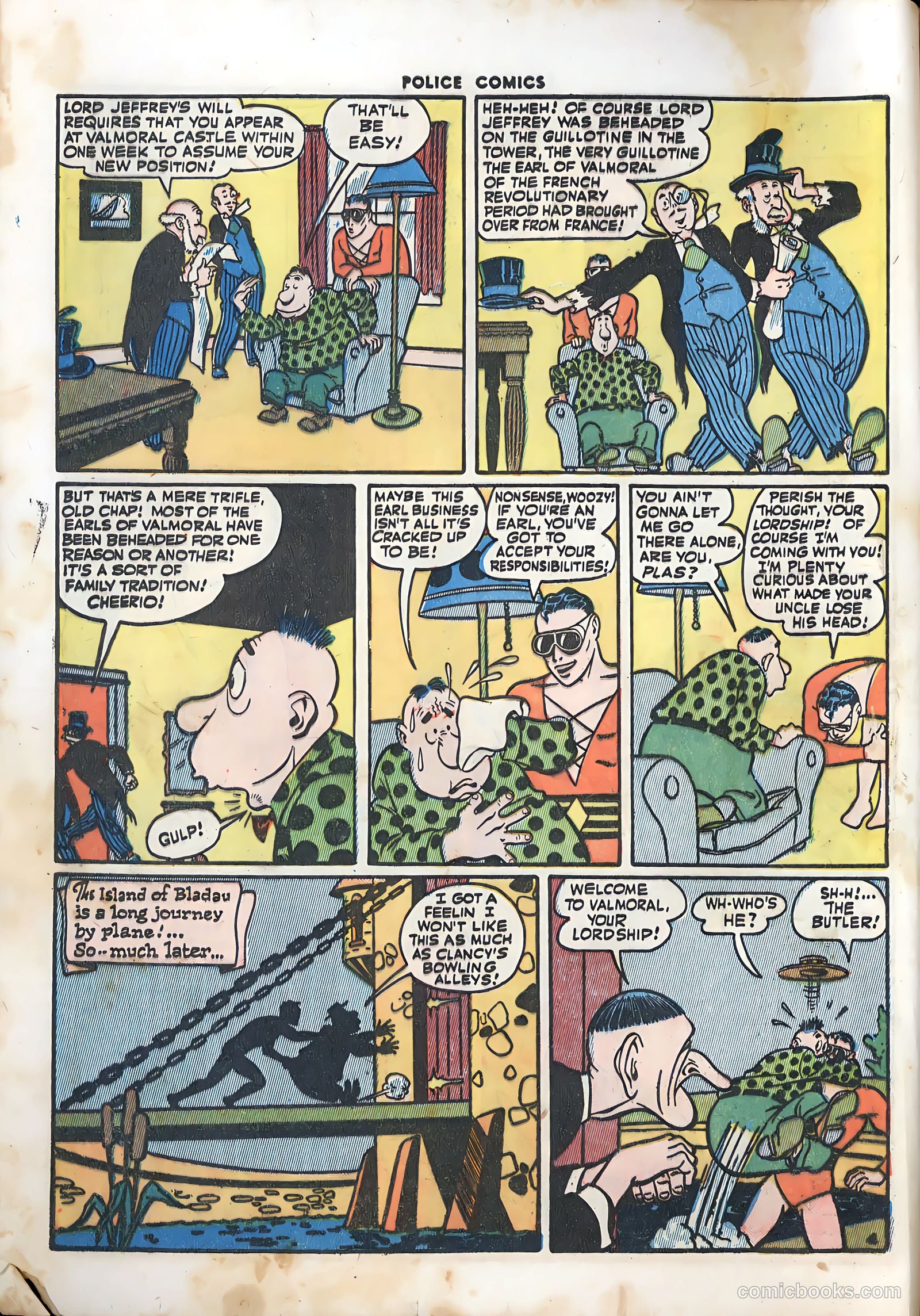 Police Comics #39 — page 7 of 63