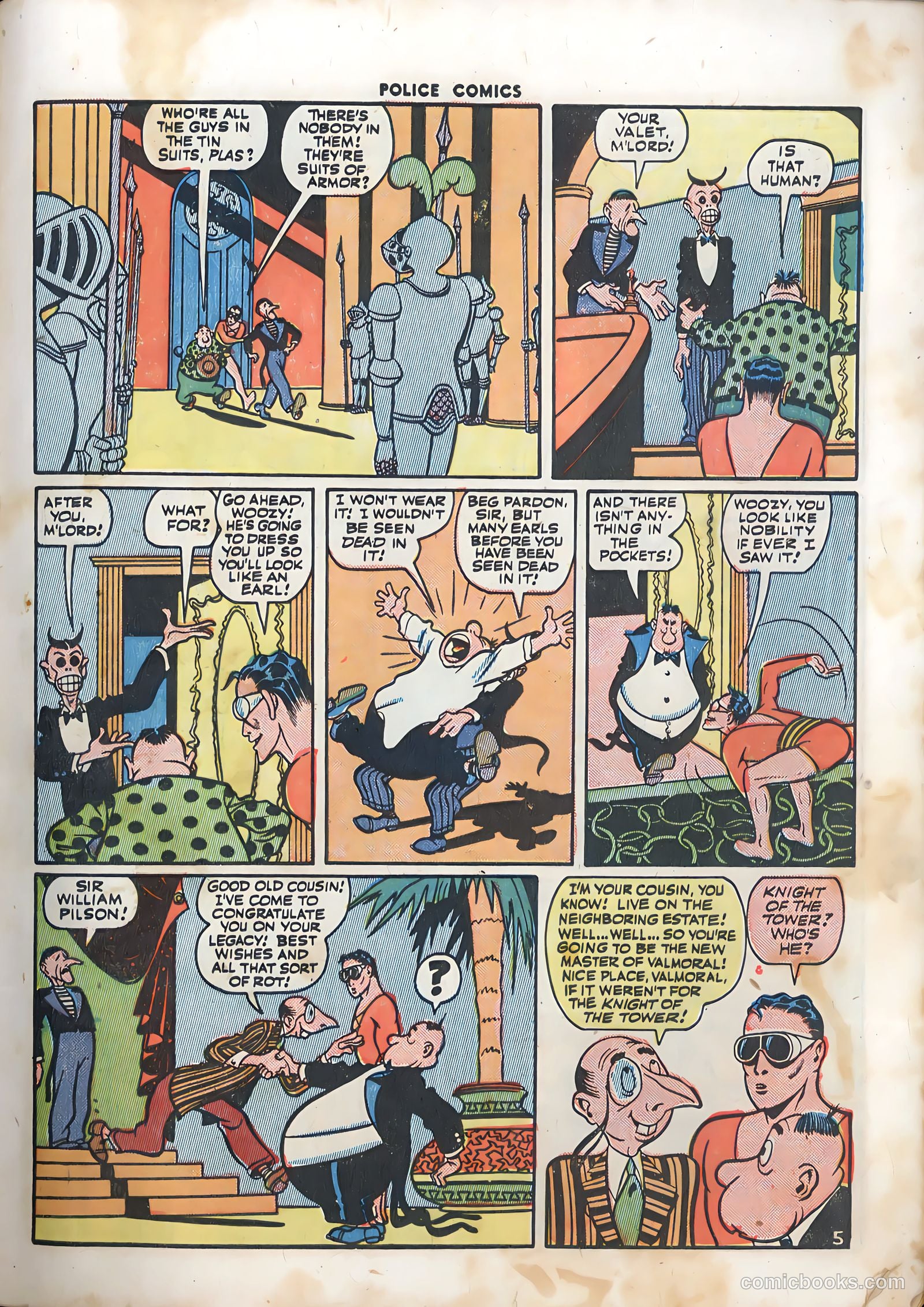 Police Comics #39 — page 8 of 63