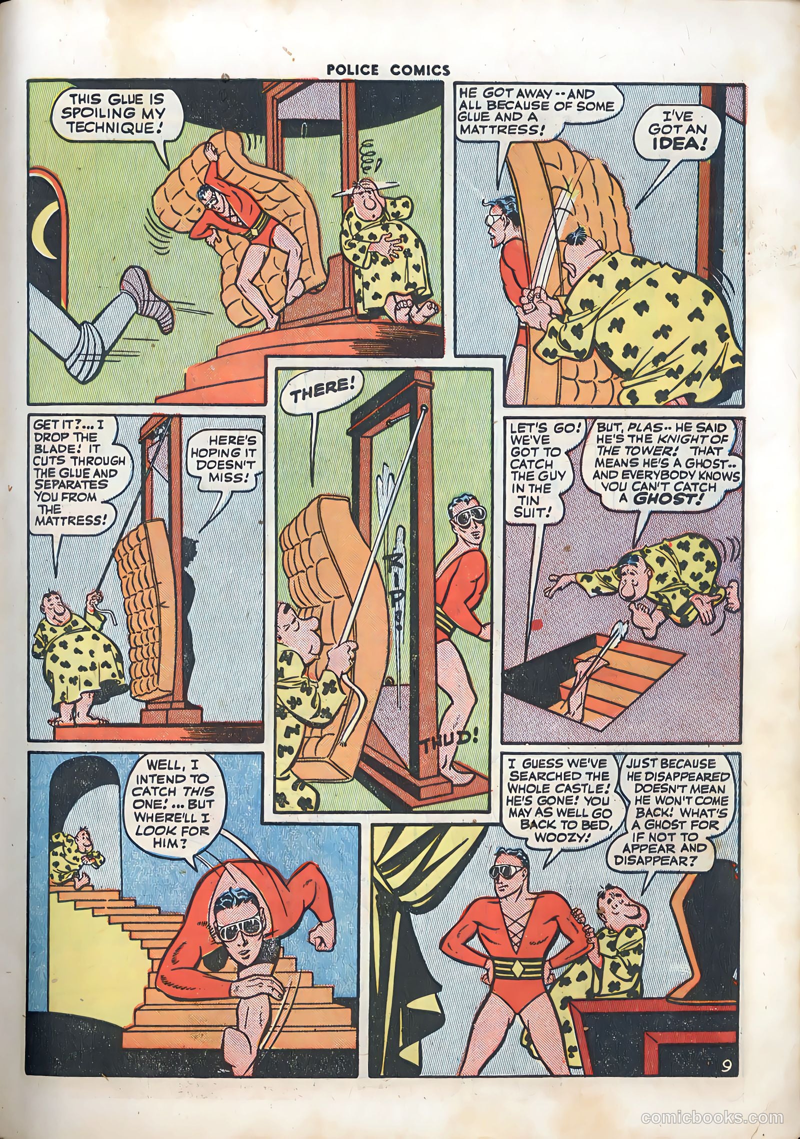 Police Comics #39 — page 12 of 63