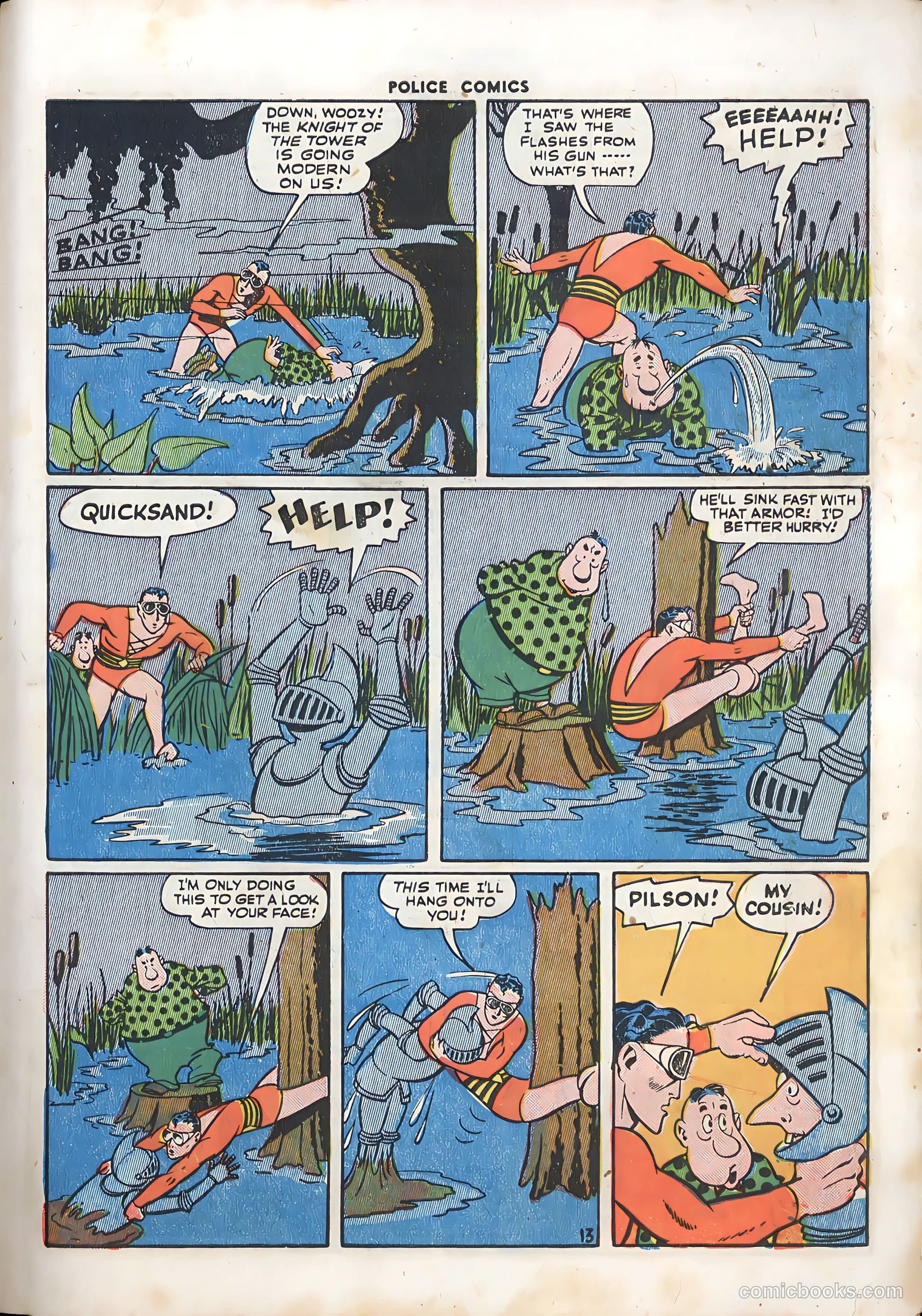 Police Comics #39 — page 16 of 63