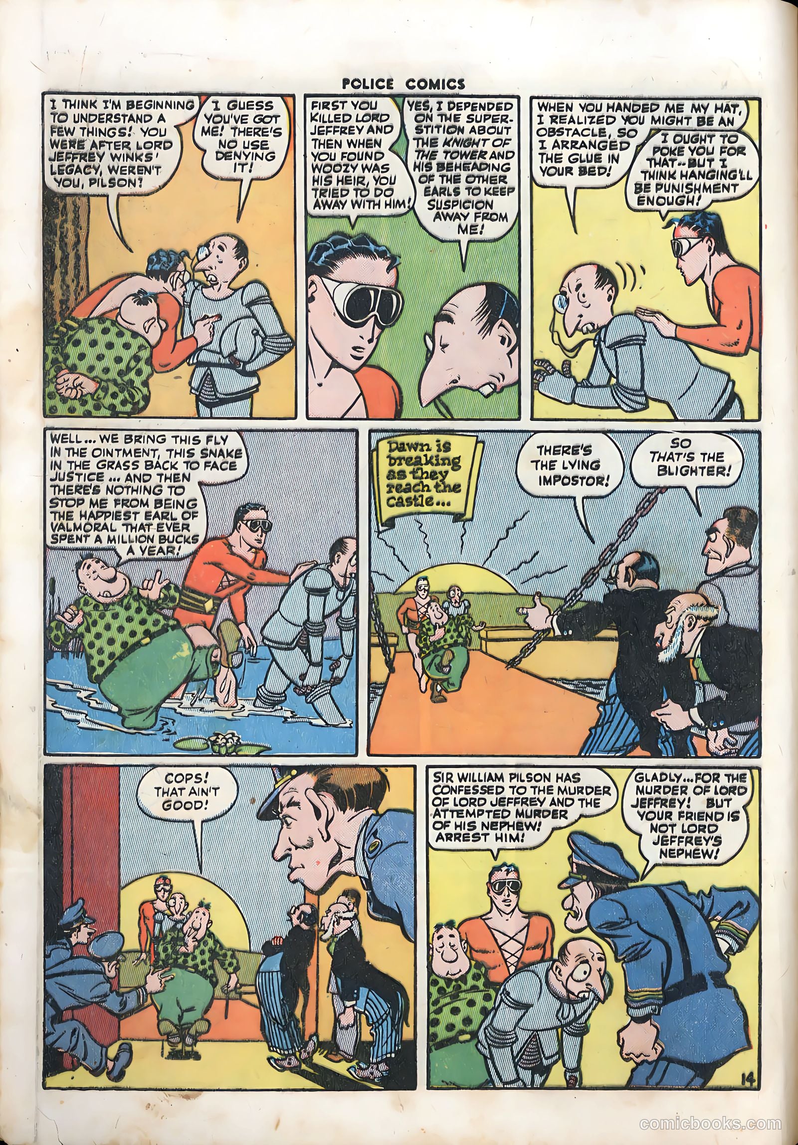 Police Comics #39 — page 17 of 63