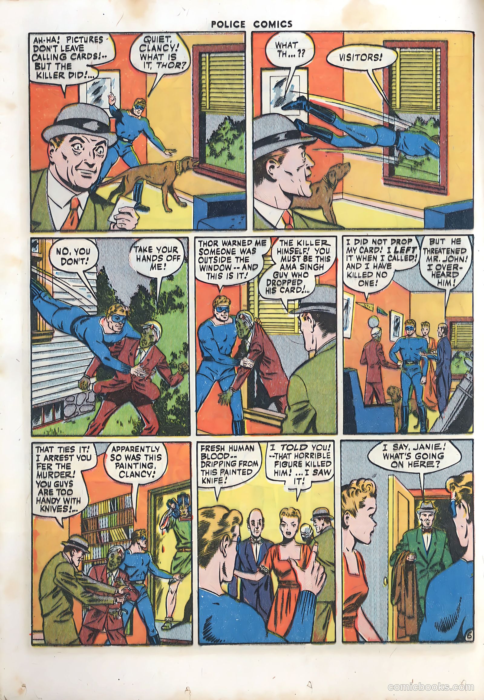 Police Comics #39 — page 25 of 63