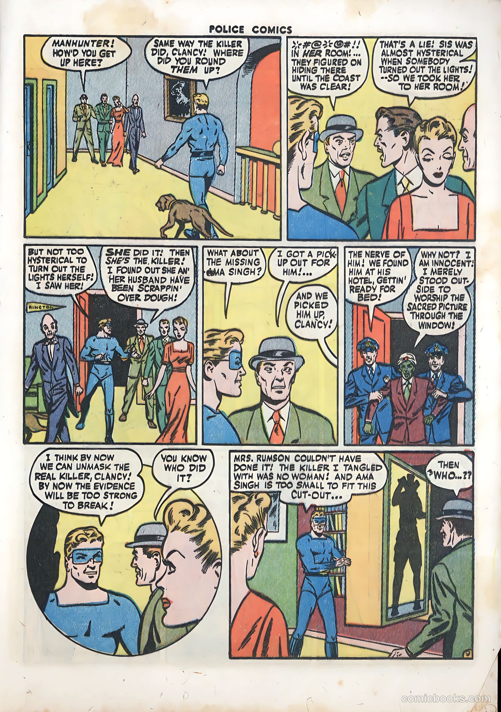 Police Comics #39 — page 28 of 63