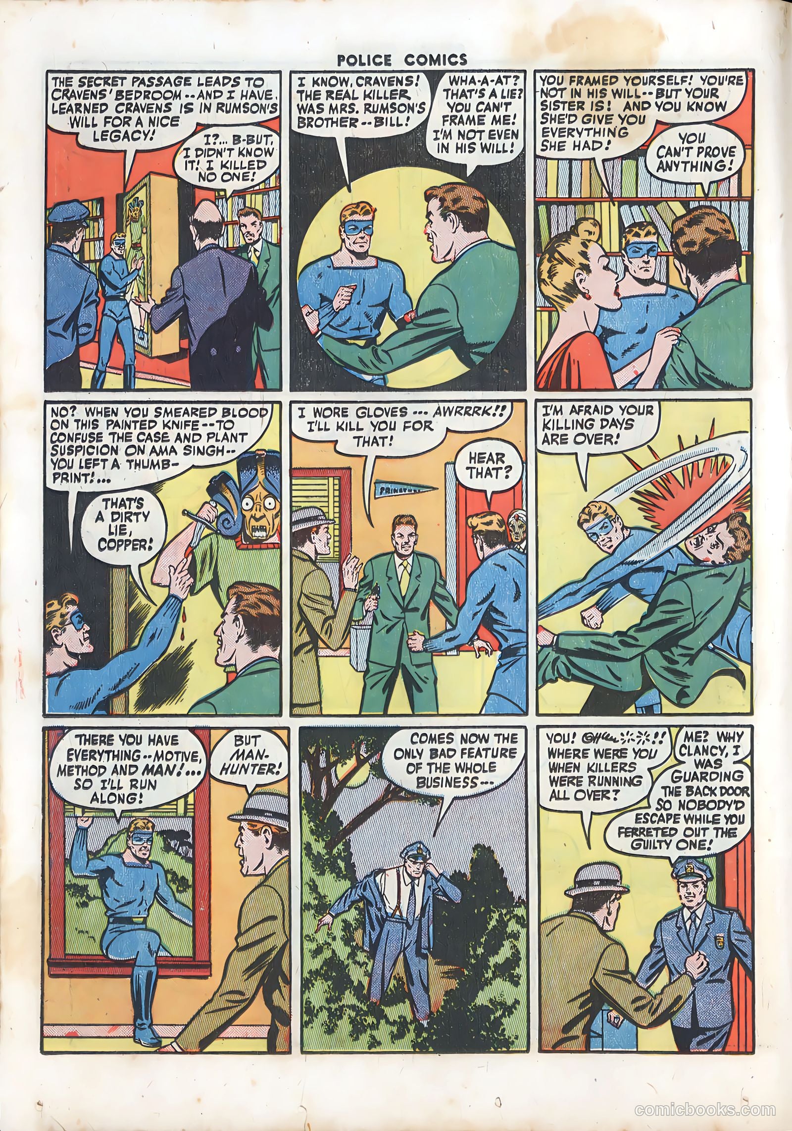 Police Comics #39 — page 29 of 63