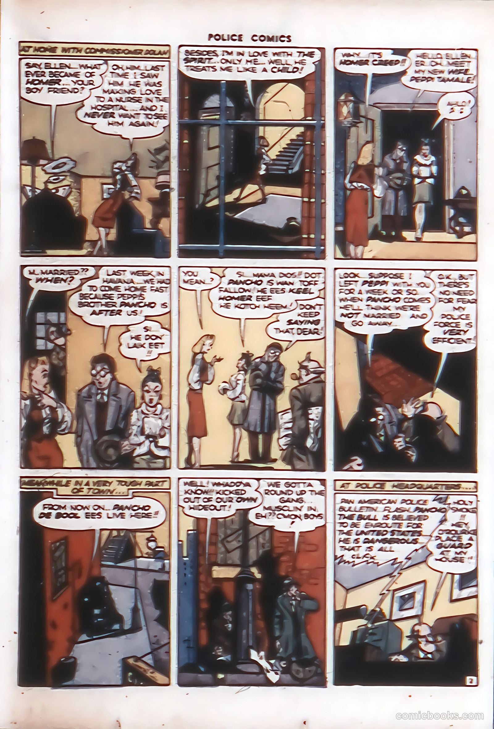 Police Comics #39 — page 32 of 63