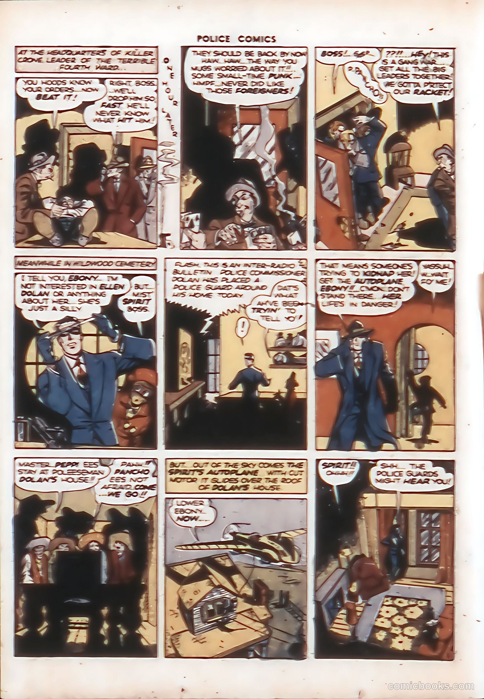Police Comics #39 — page 33 of 63