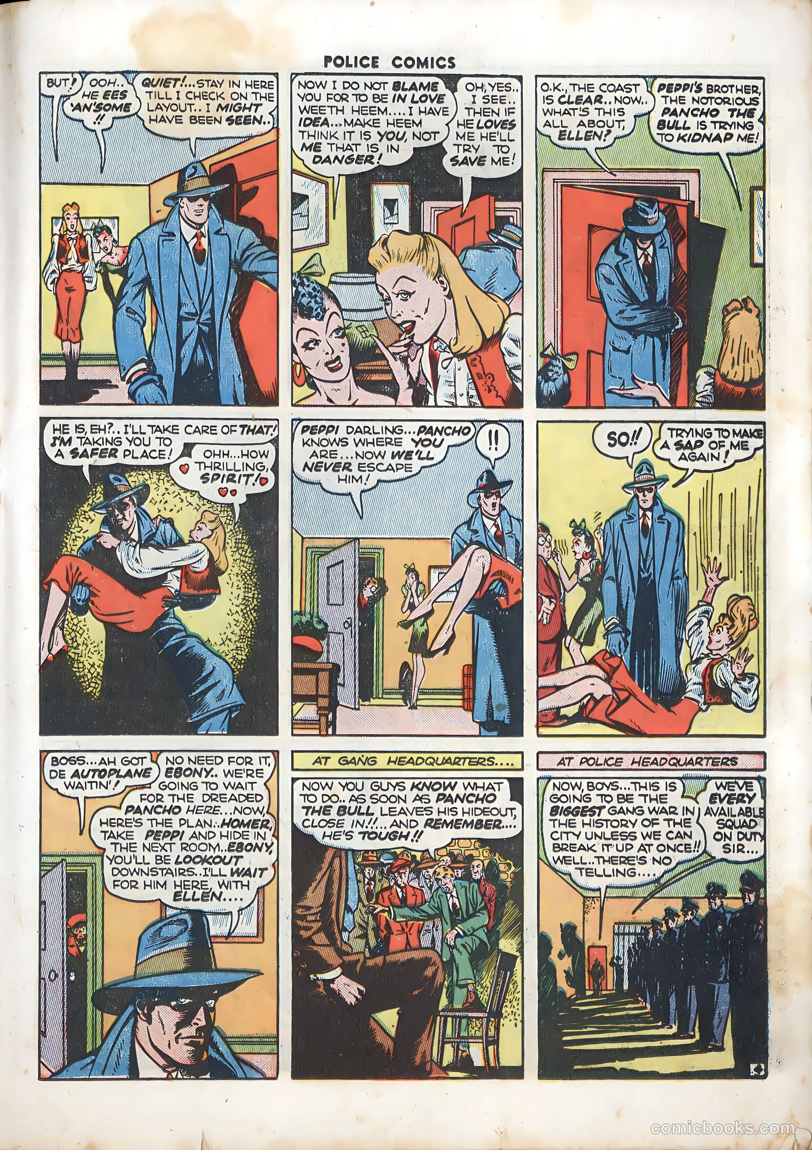 Police Comics #39 — page 34 of 63