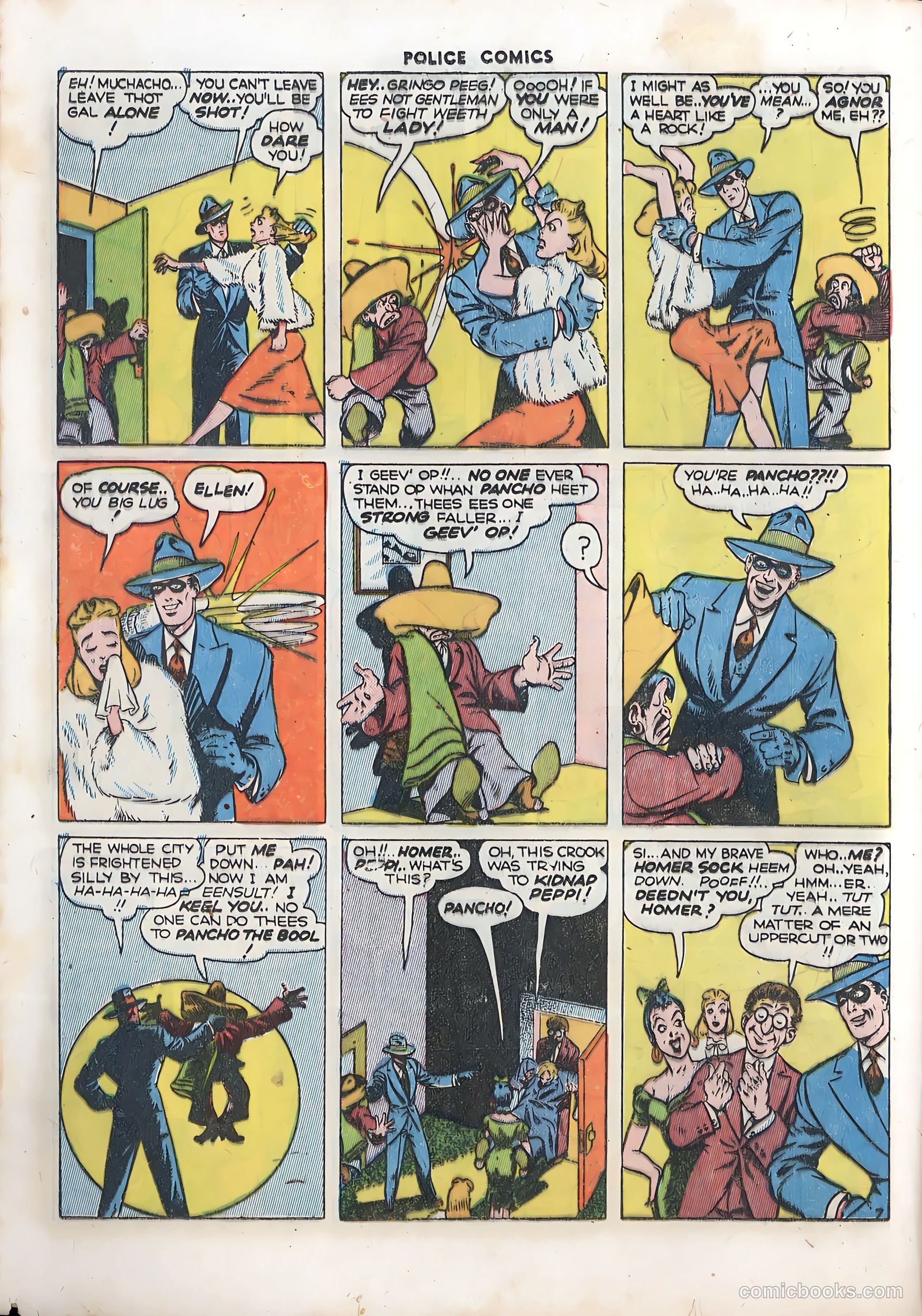 Police Comics #39 — page 37 of 63