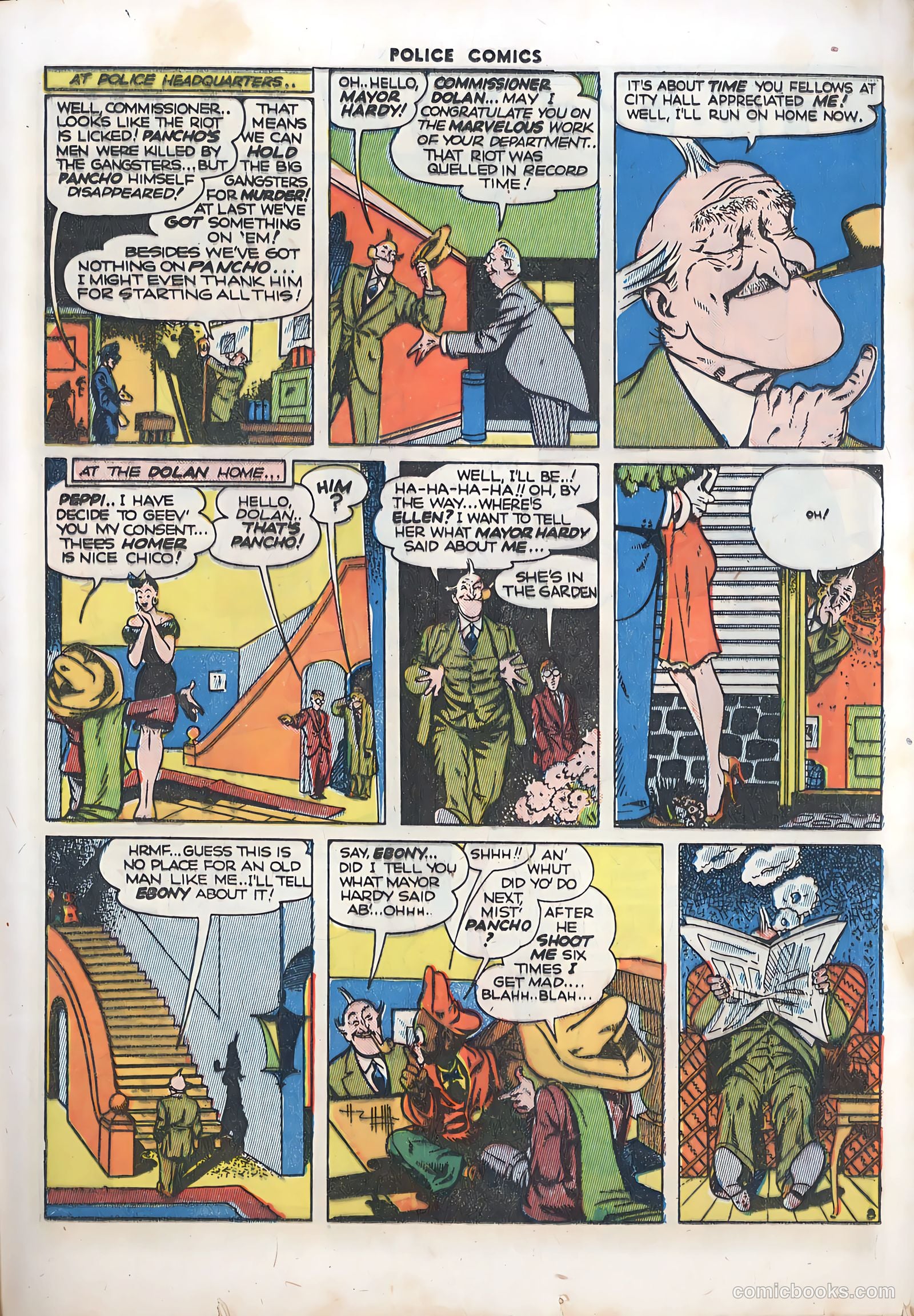 Police Comics #39 — page 38 of 63