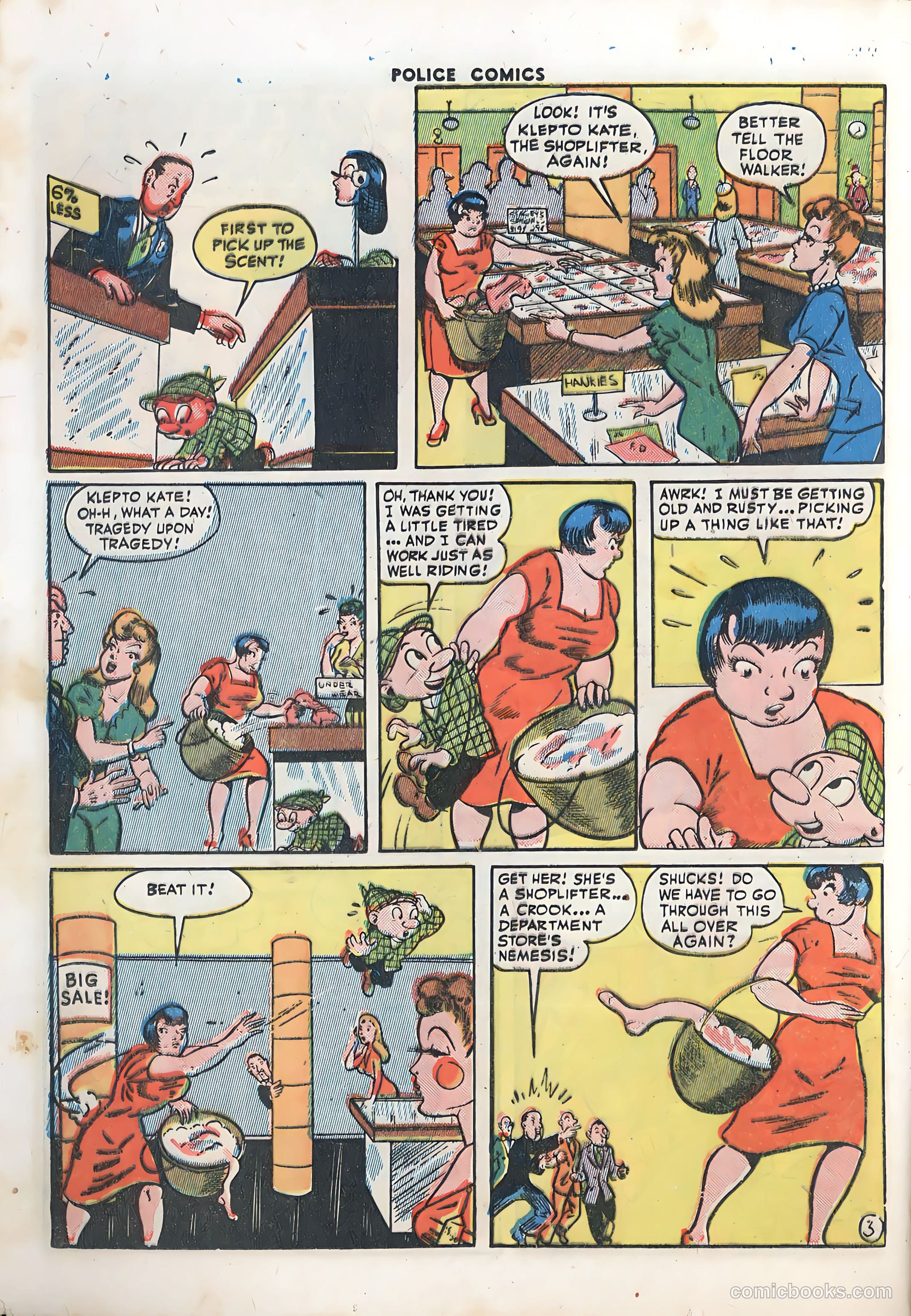 Police Comics #39 — page 41 of 63
