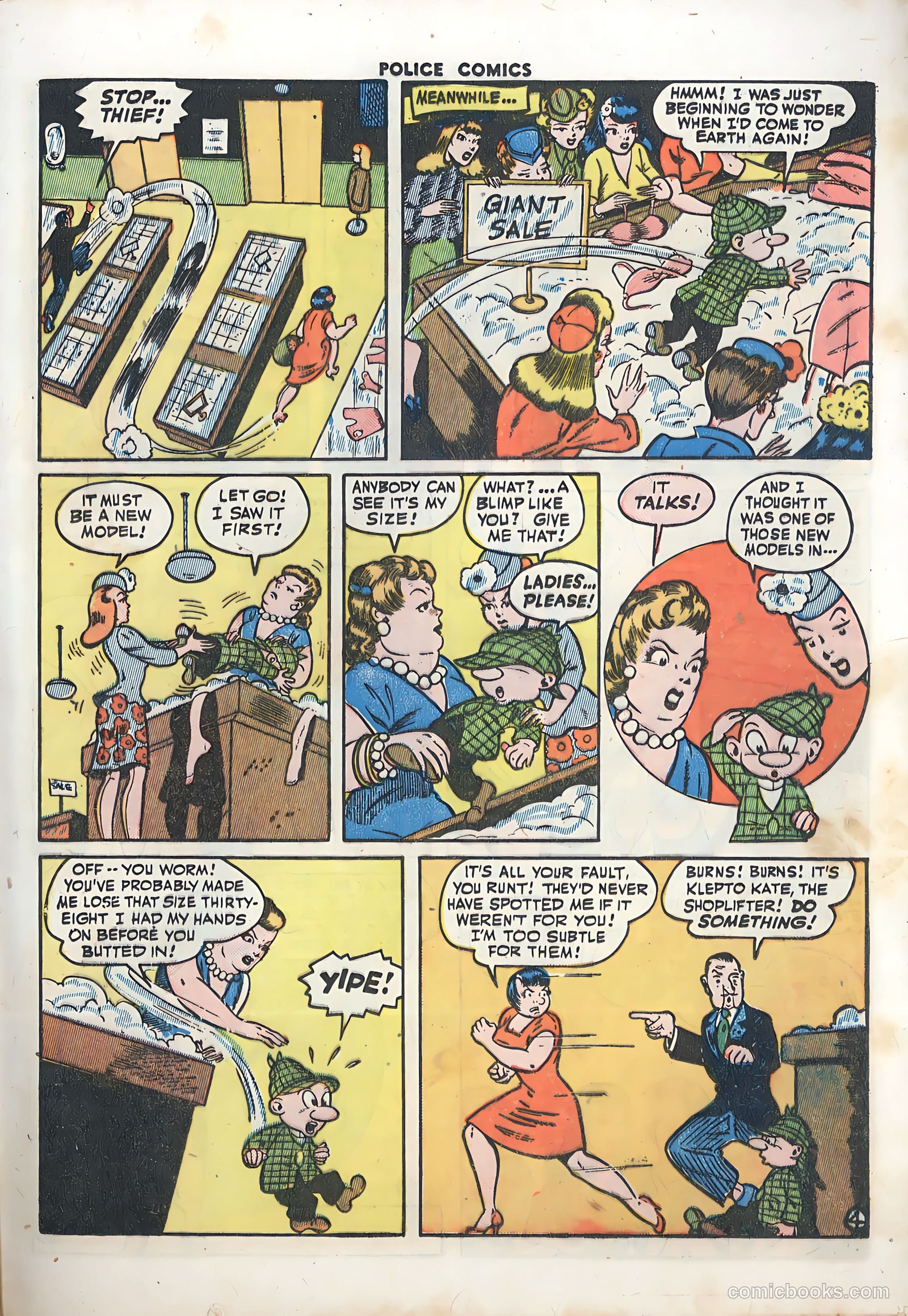 Police Comics #39 — page 42 of 63
