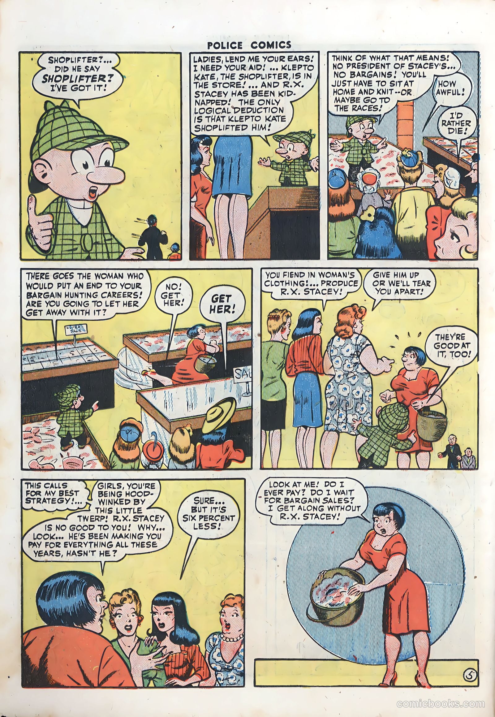 Police Comics #39 — page 43 of 63