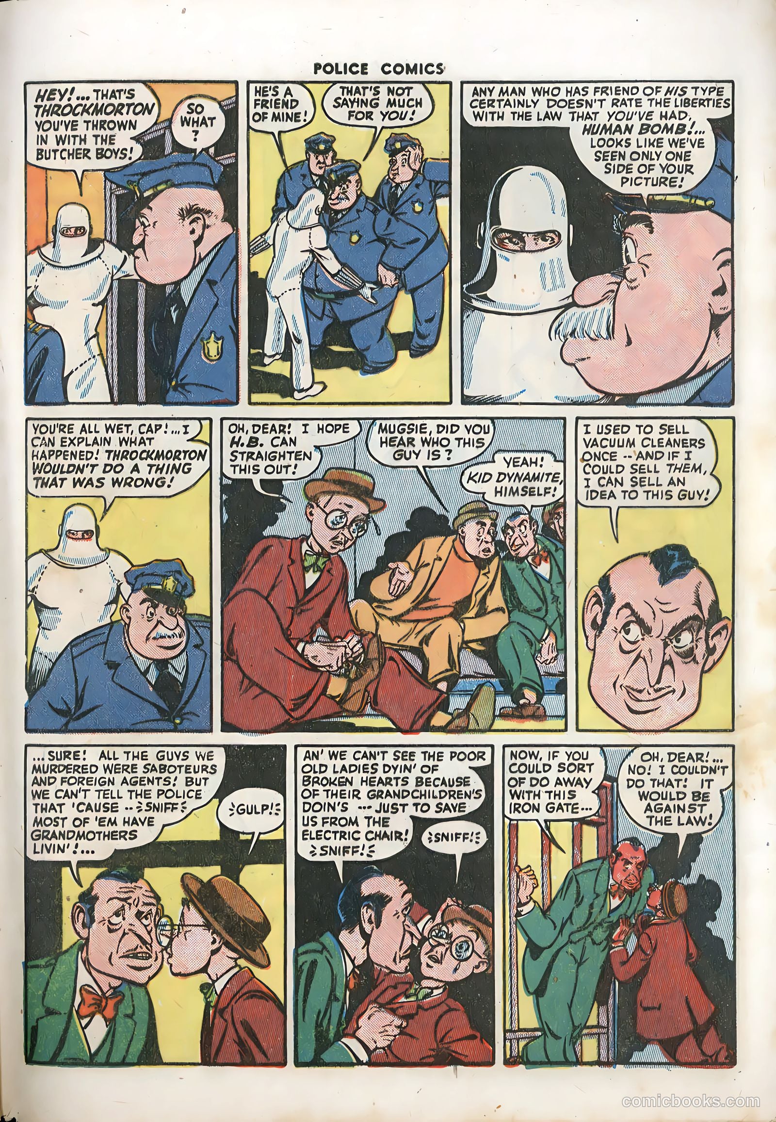 Police Comics #39 — page 50 of 63