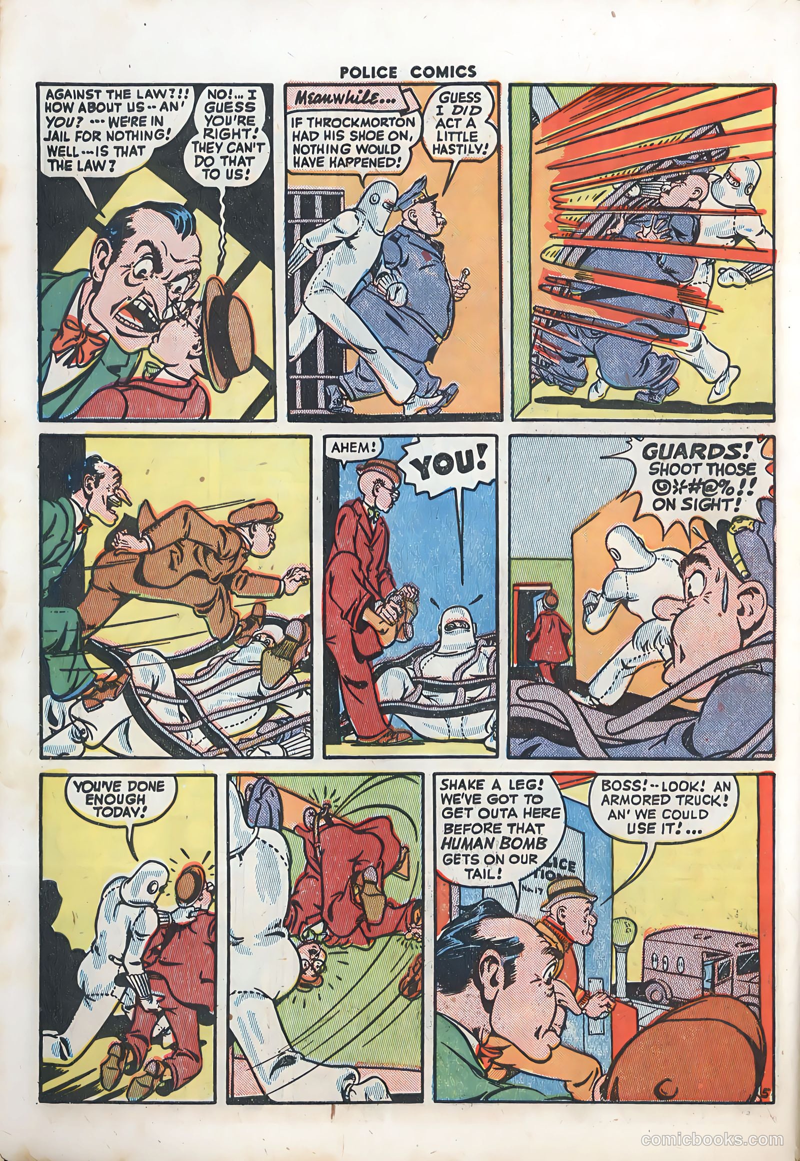Police Comics #39 — page 51 of 63