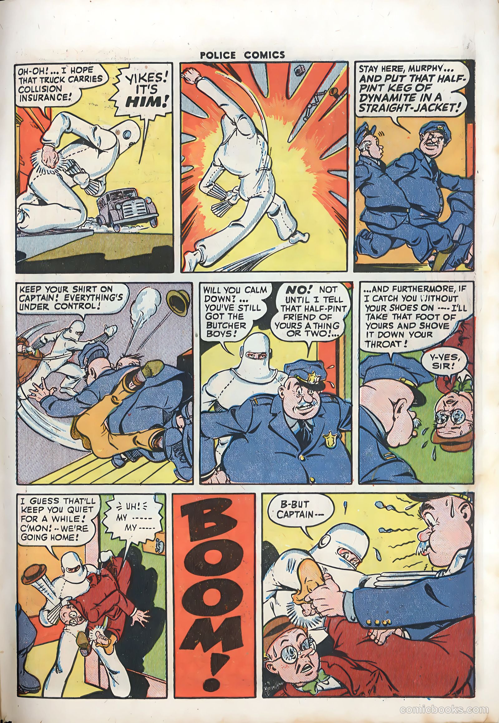 Police Comics #39 — page 52 of 63
