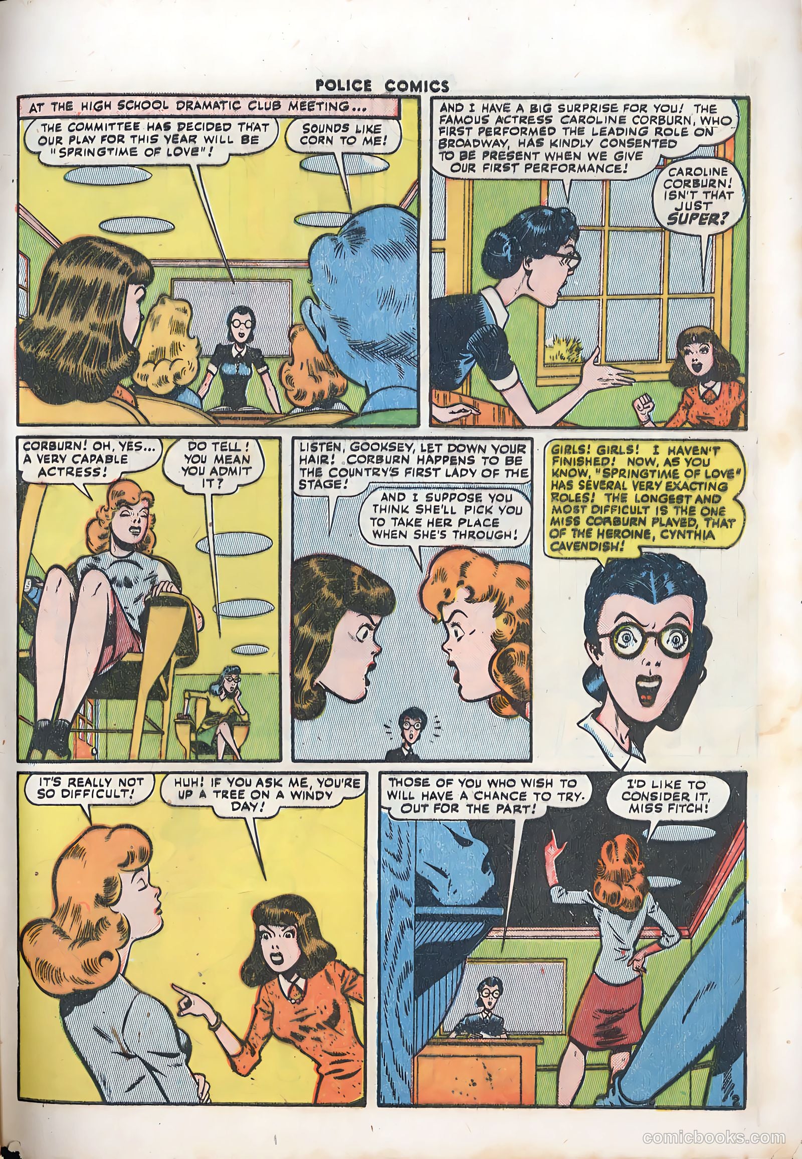 Police Comics #39 — page 54 of 63