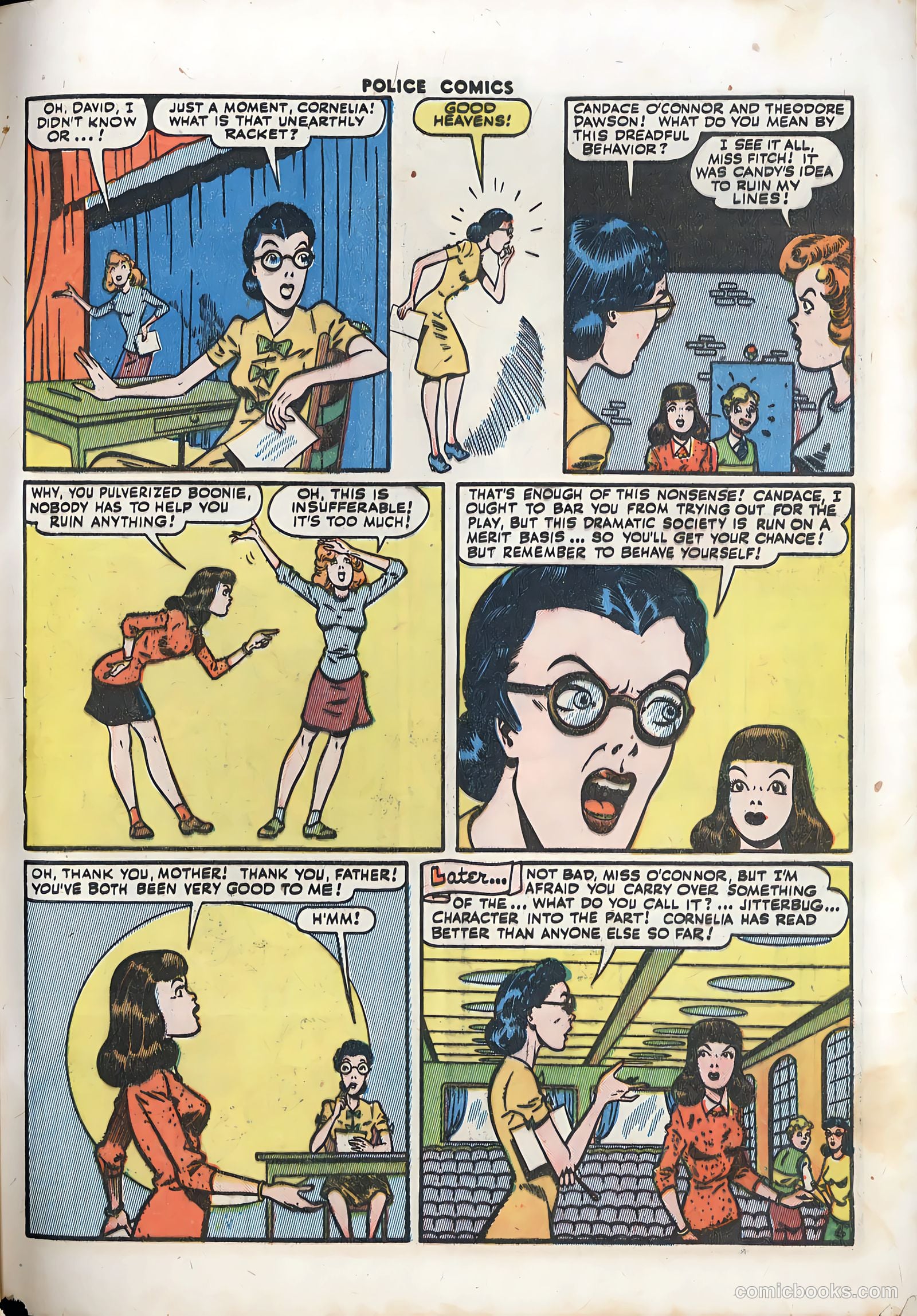 Police Comics #39 — page 56 of 63