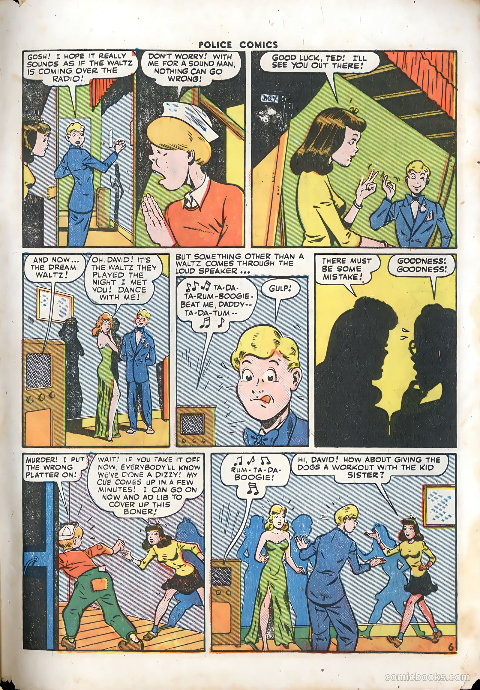 Police Comics #39 — page 58 of 63