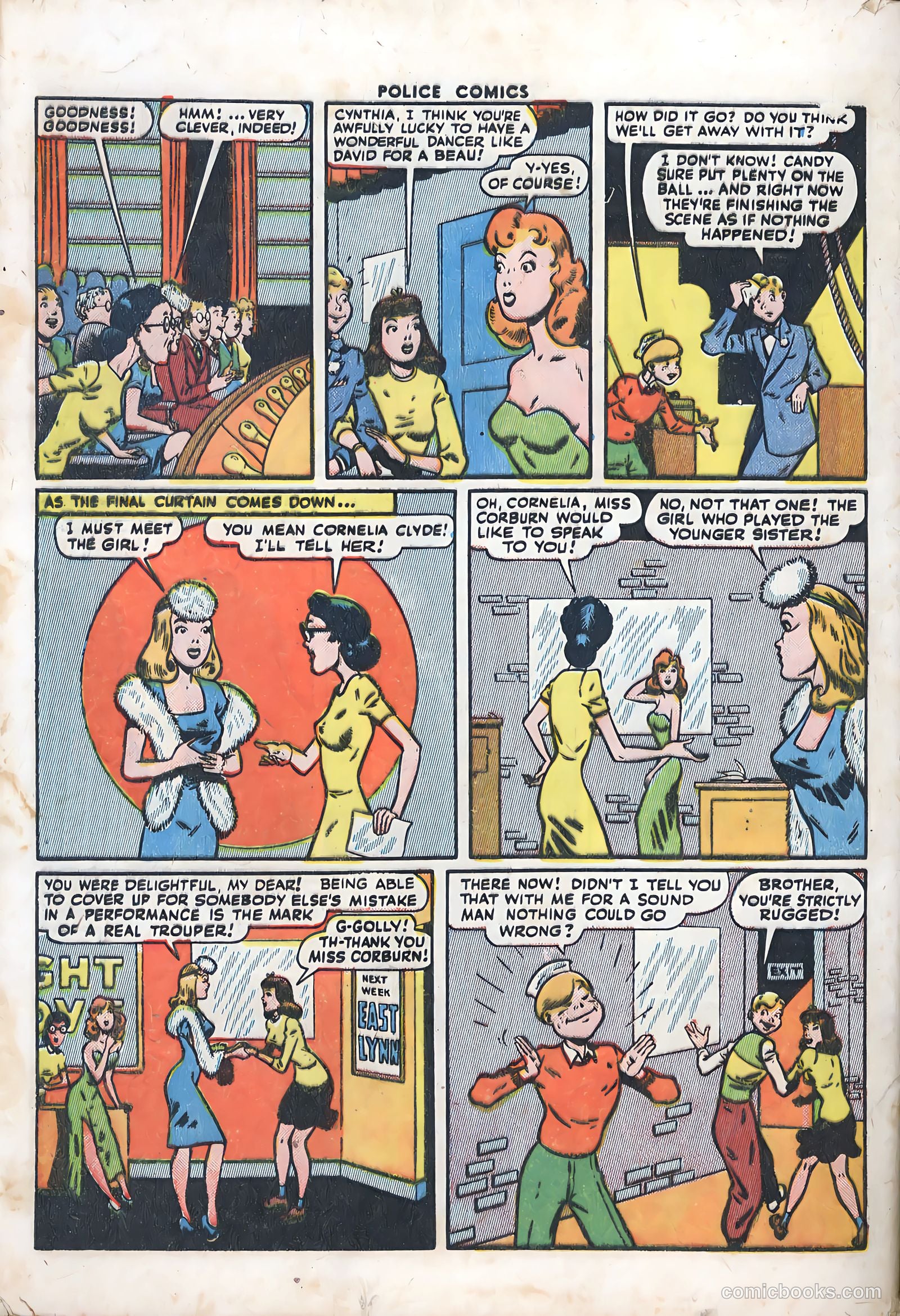 Police Comics #39 — page 59 of 63