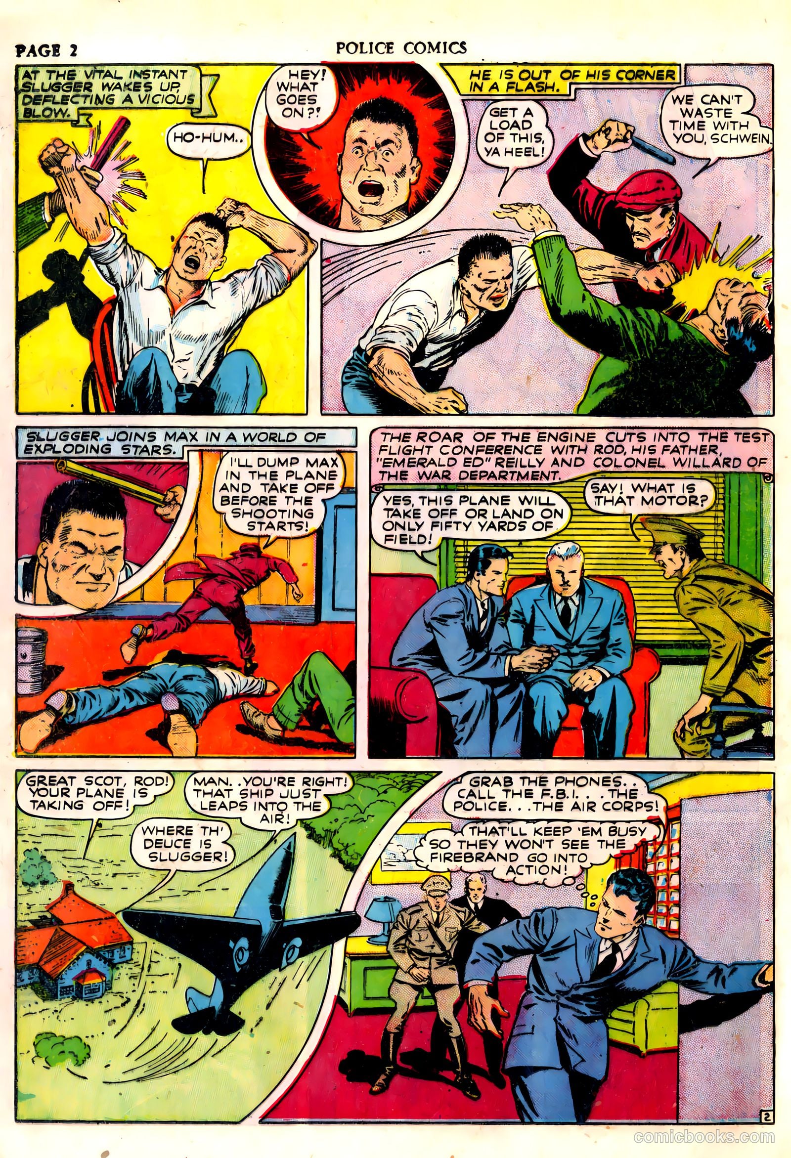 Police Comics #4 — page 4 of 68