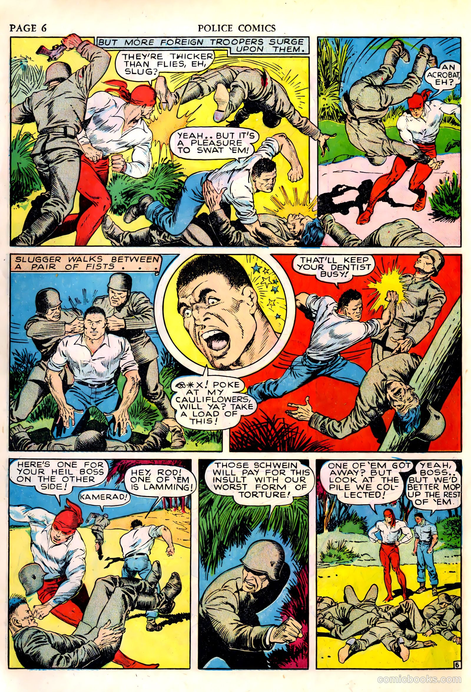 Police Comics #4 — page 8 of 68