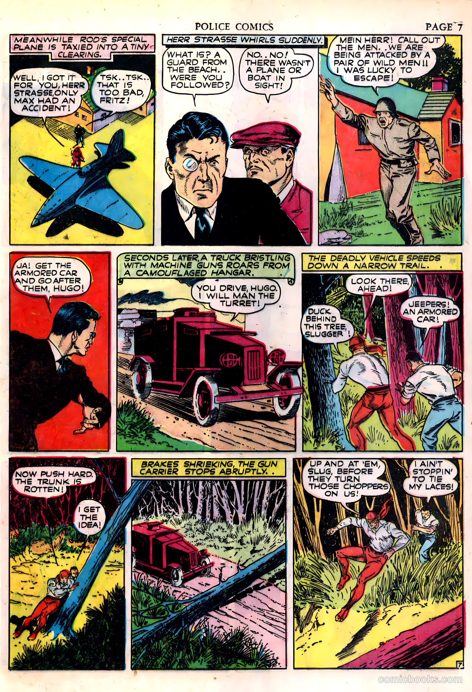 Police Comics #4 — page 9 of 68