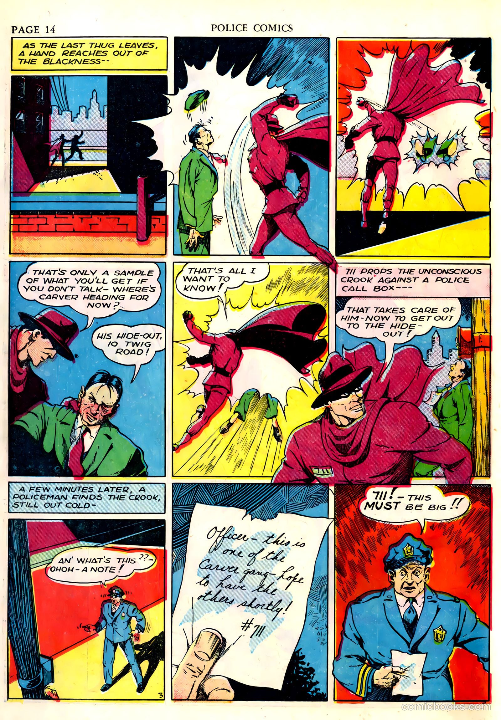 Police Comics #4 — page 16 of 68