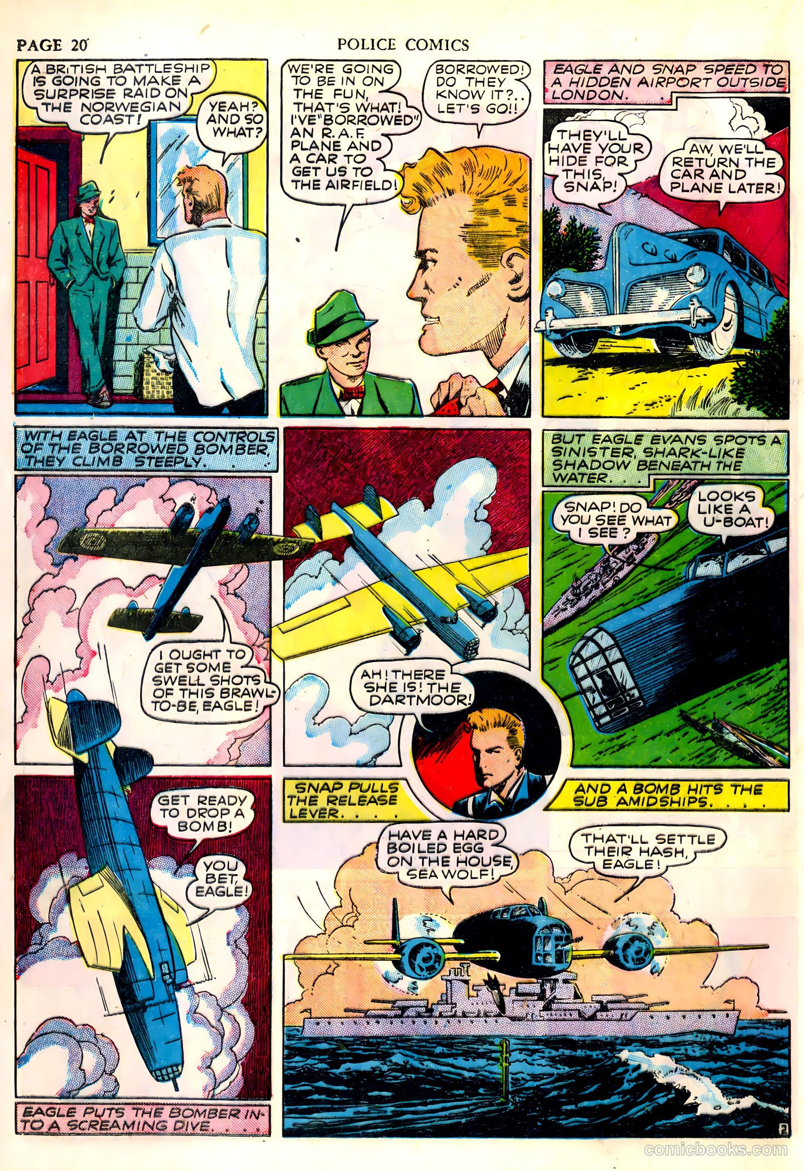 Police Comics #4 — page 22 of 68