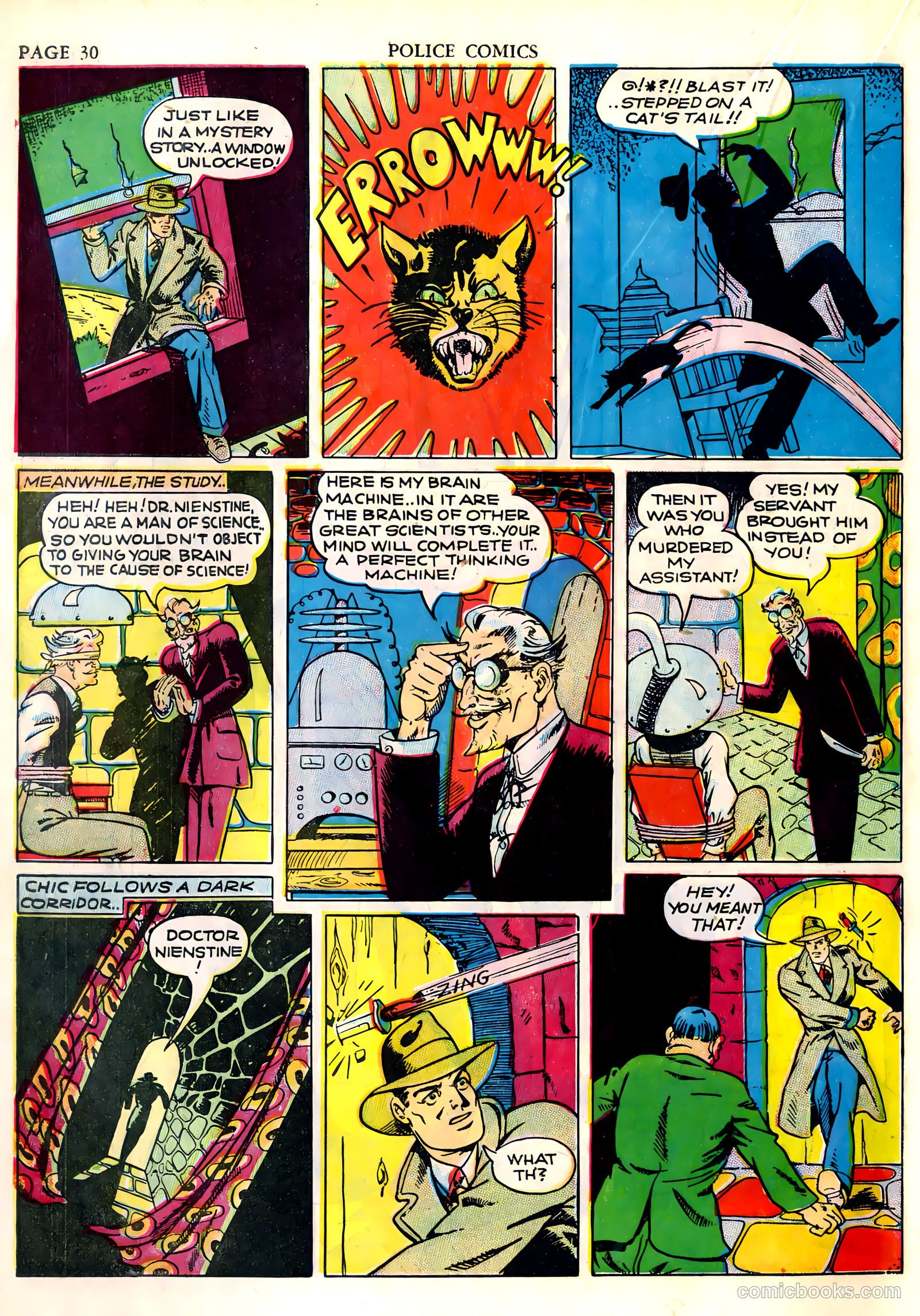 Police Comics #4 — page 32 of 68