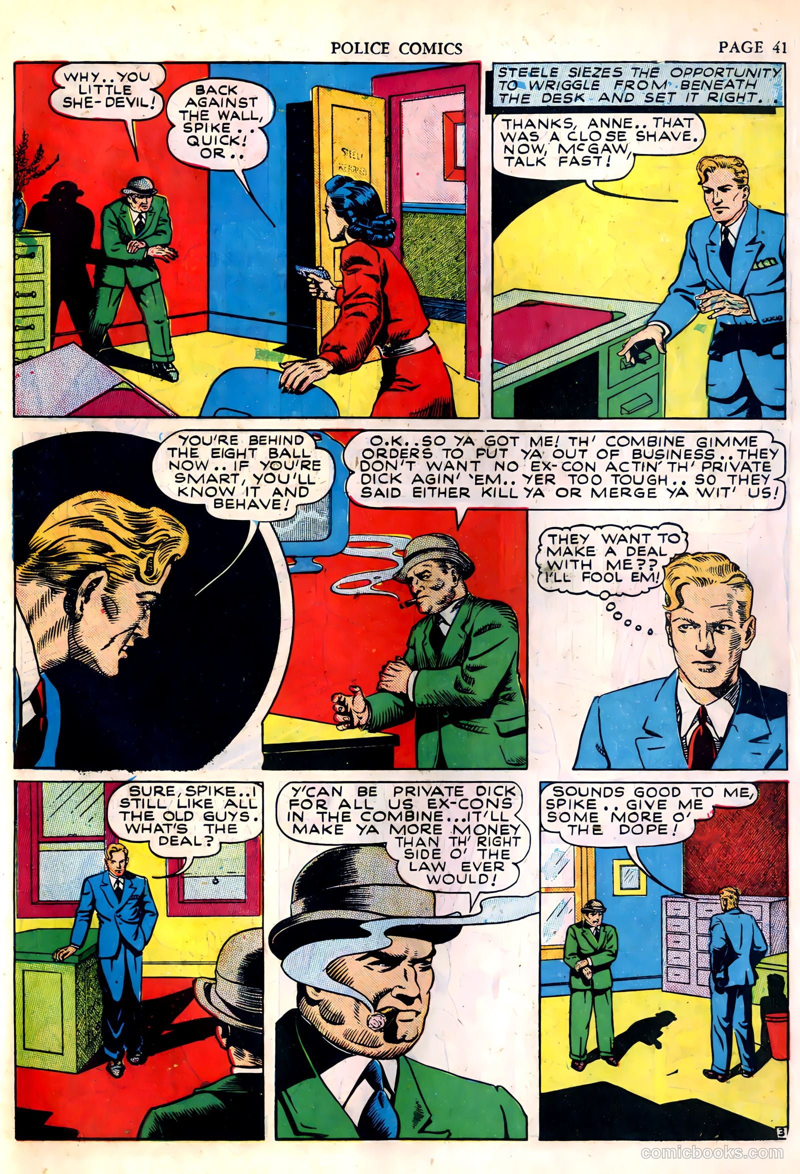 Police Comics #4 — page 43 of 68