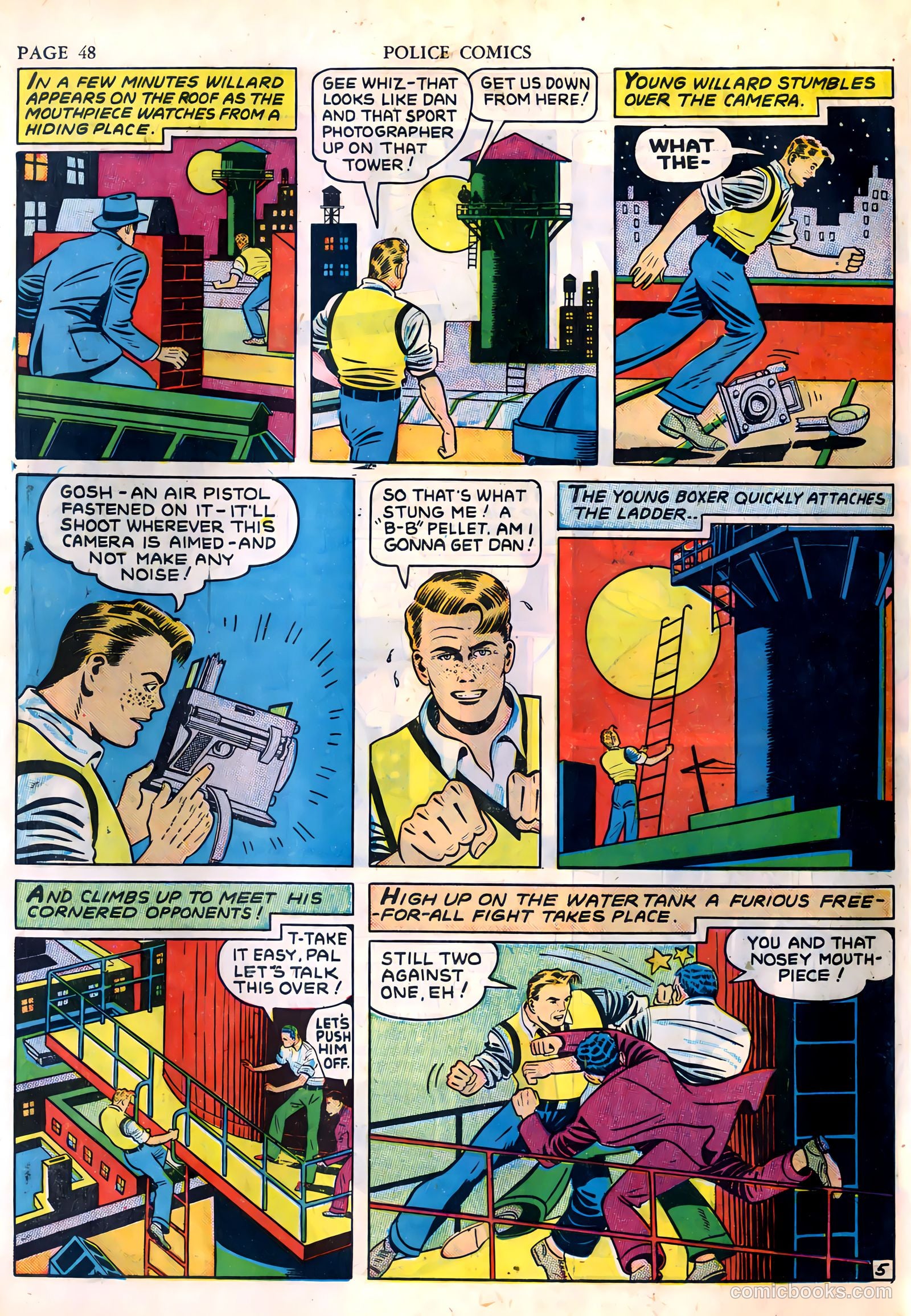 Police Comics #4 — page 50 of 68