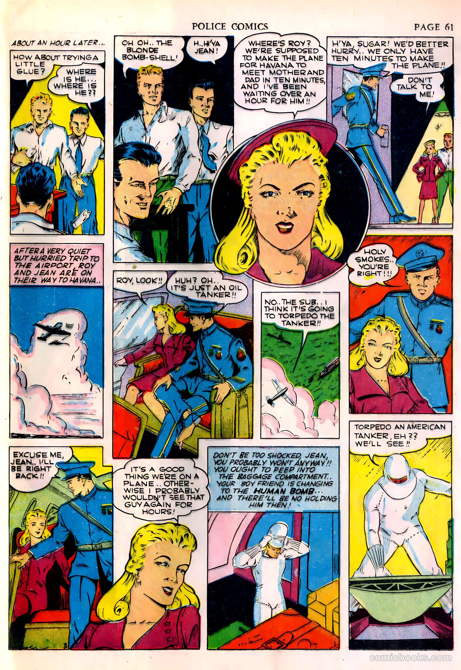 Police Comics #4 — page 63 of 68