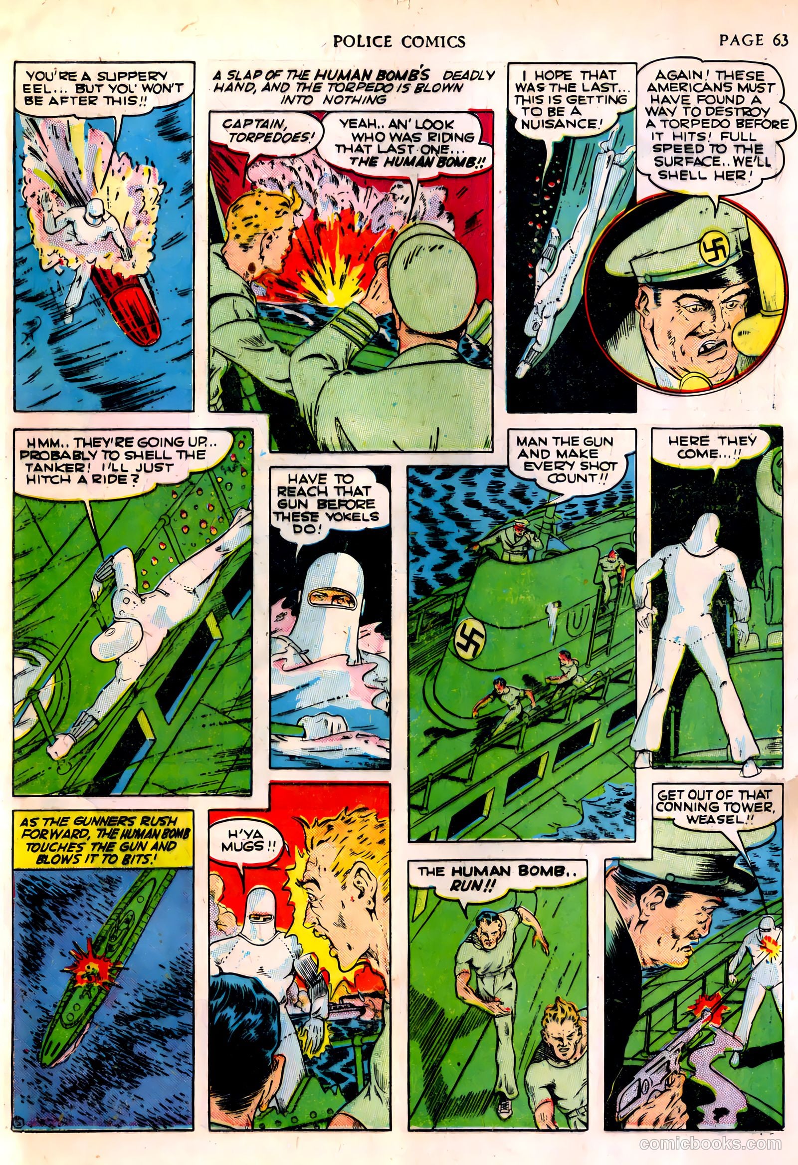 Police Comics #4 — page 65 of 68
