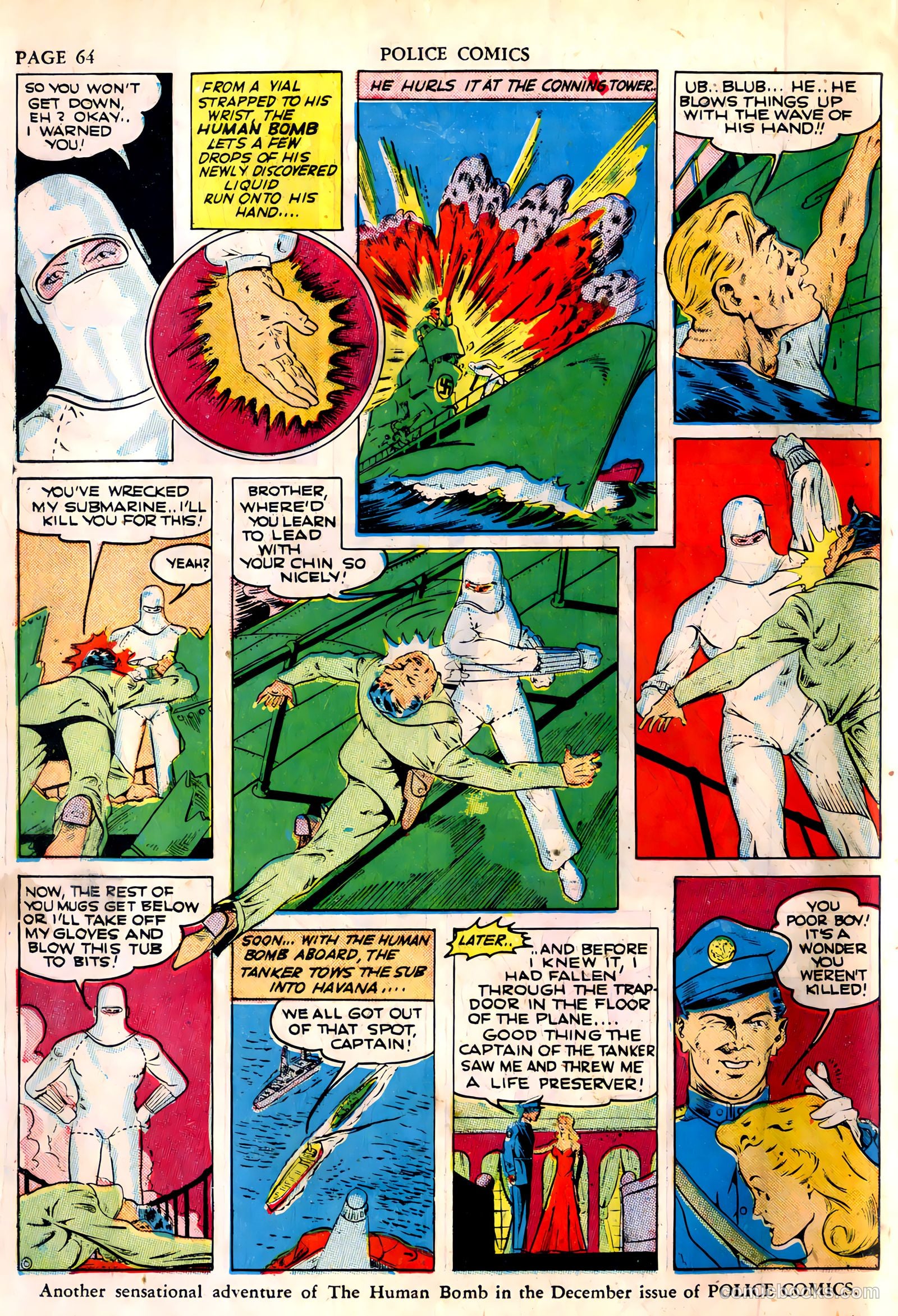 Police Comics #4 — page 66 of 68