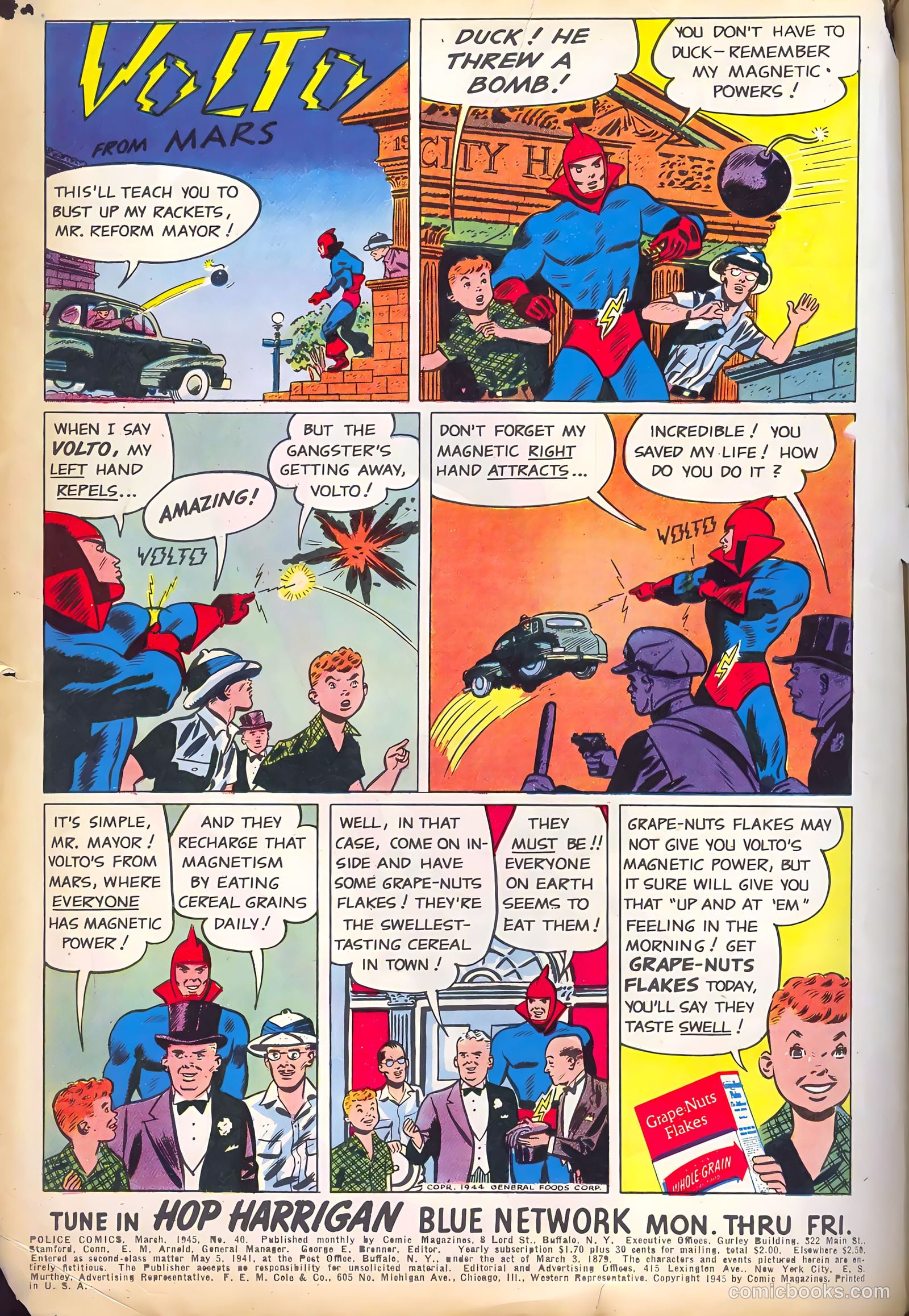 Police Comics #40 — page 2 of 61