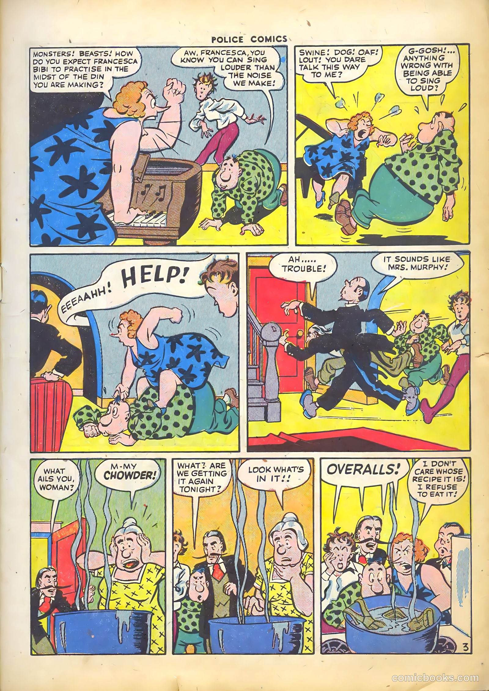 Police Comics #40 — page 6 of 61